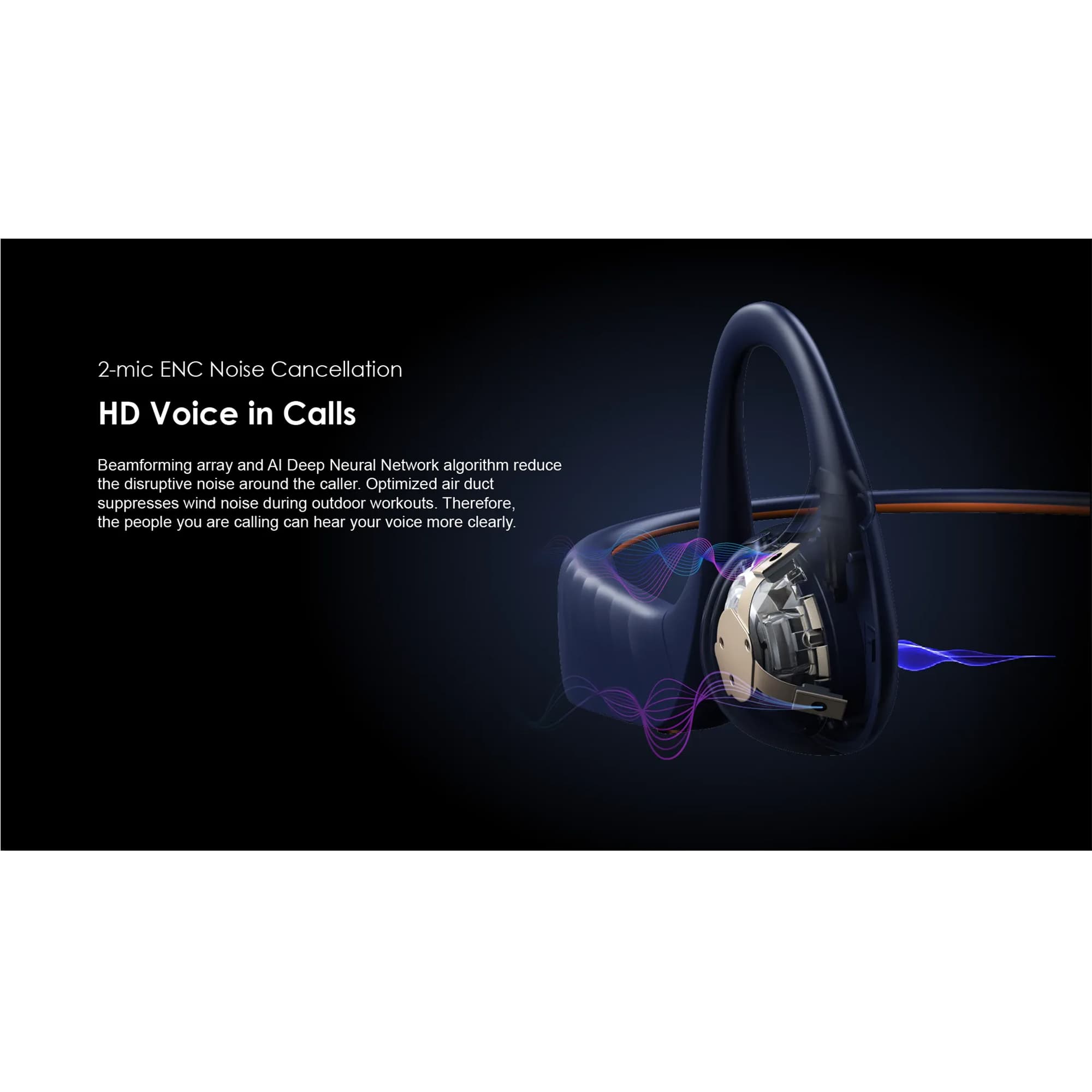 Auriculares Inalámbricos Oraimo Opencirclet Bt Llamadas - 10