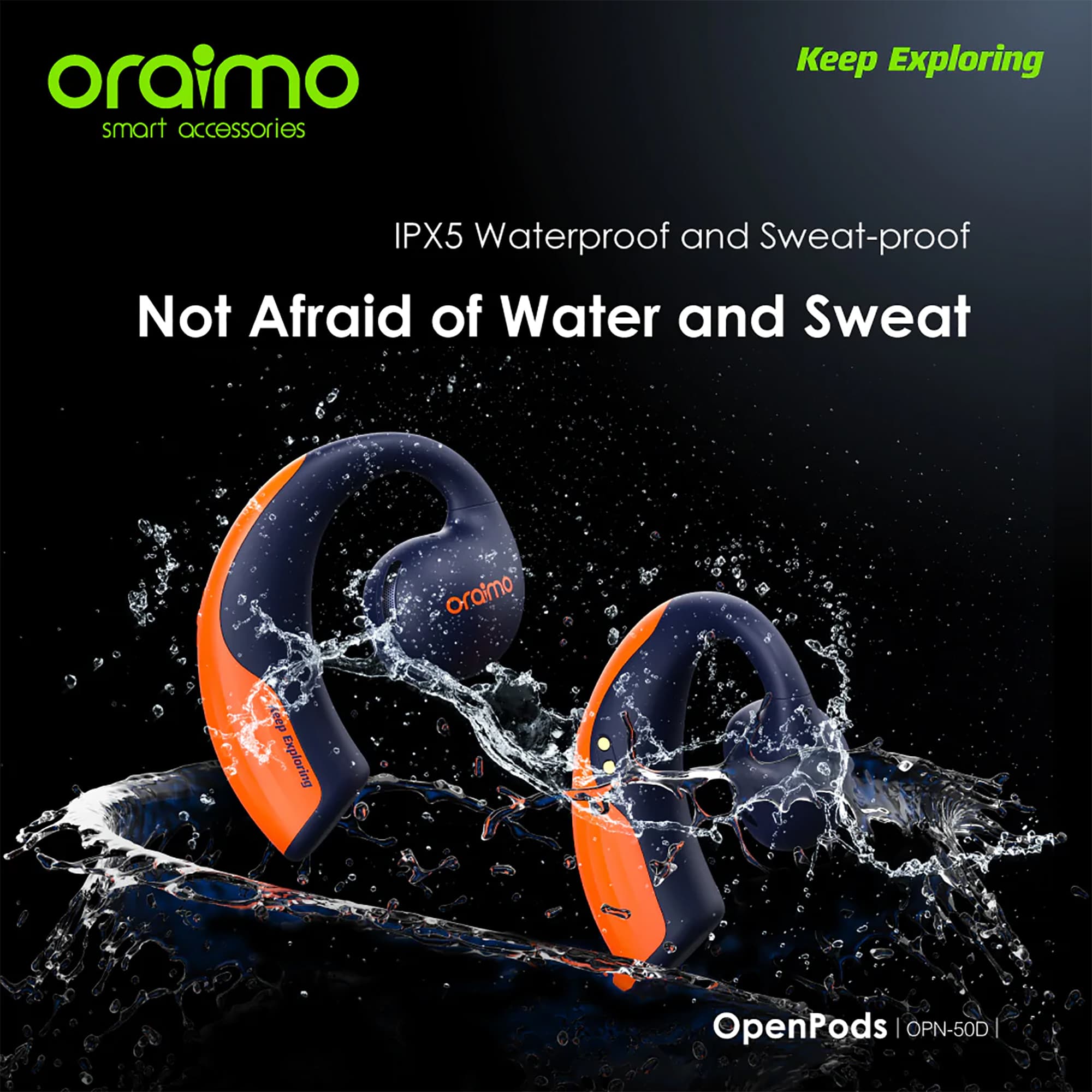 Auriculares Inalámbricos Oraimo Openpods Bt Llamadas - 8