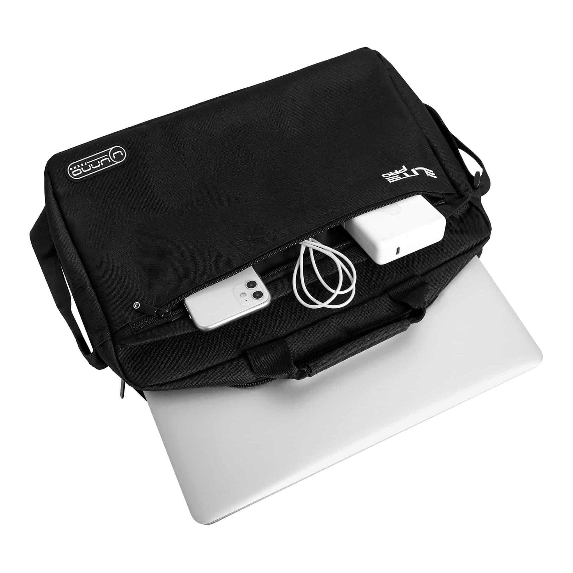 Maletín Notebook Unno Bg2713bk 15,6'' Poliéster Duradero - 4