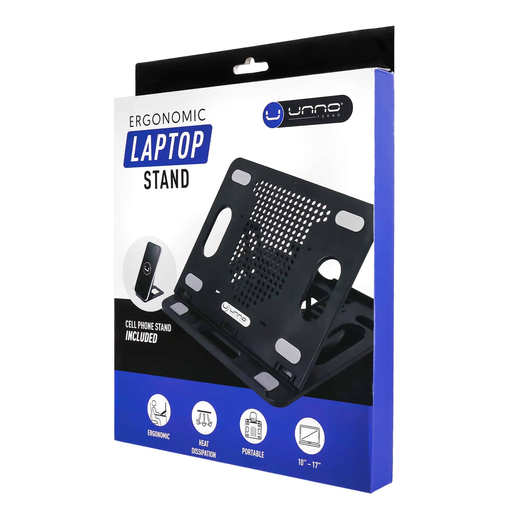 Soporte Notebook Unno Nc6115bk 17'' Con Soporte Celular - 14