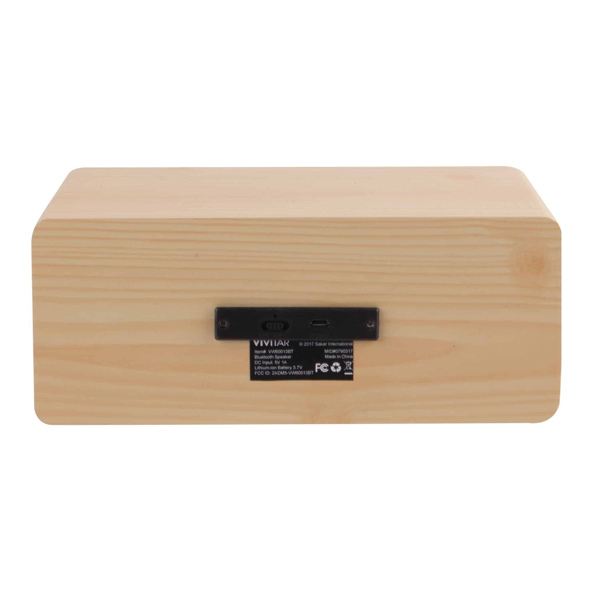 Parlante Bluetooth Vivitar Vw-60013bt Estéreo Compacto - 3