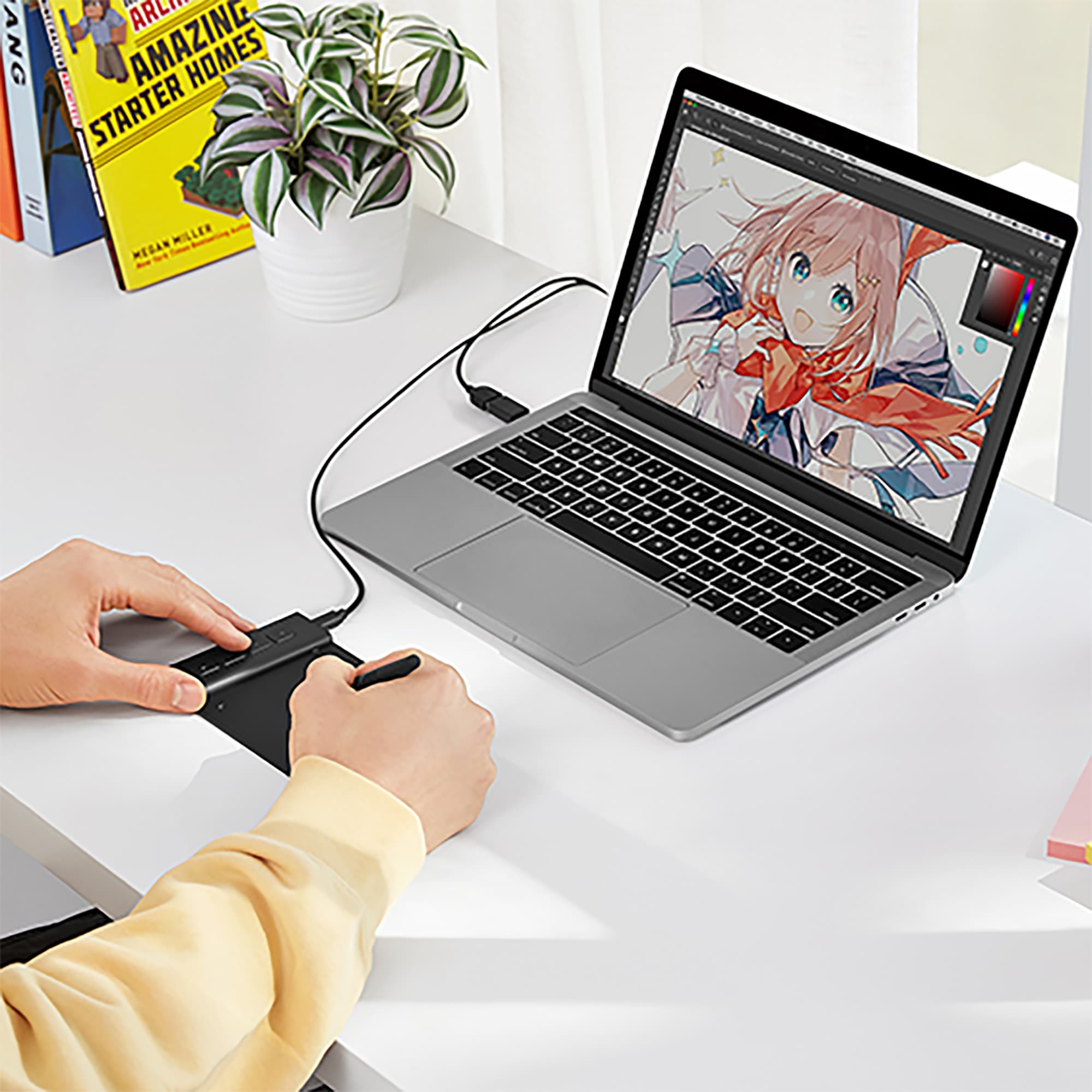 Tableta Digitalizadora Veikk Vk430 Ambidiestro 4x3 5080lpi - 3