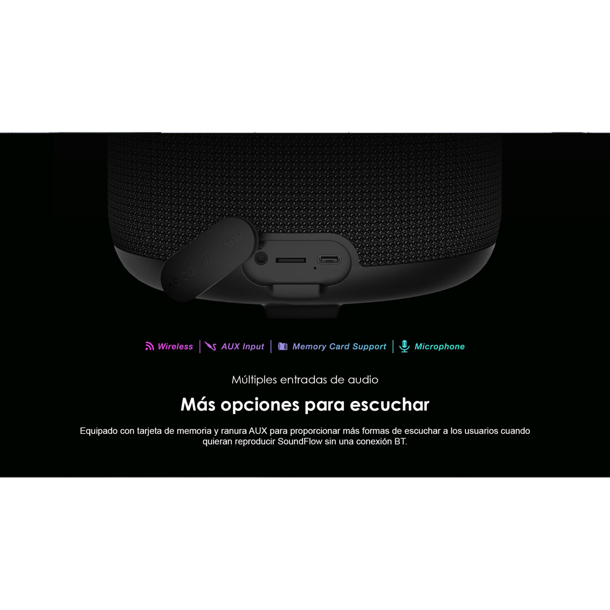 Parlante Inalámbrico Oraimo Soundflow 50w Bluetooth - 7