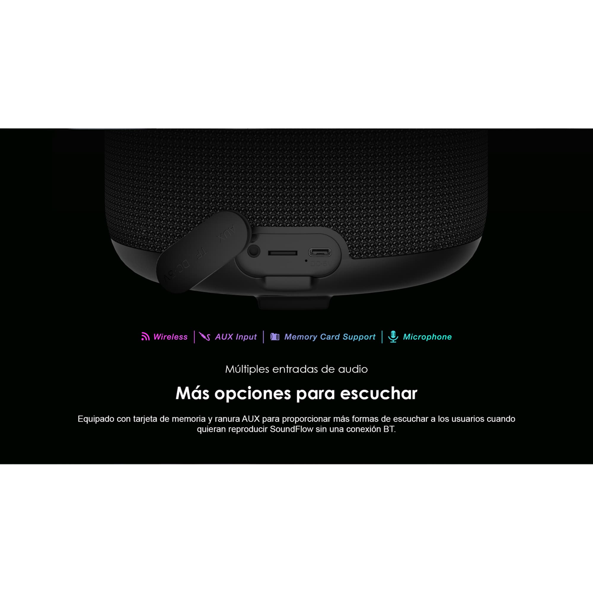 Parlante Inalámbrico Oraimo Soundflow 50w Bluetooth - 8