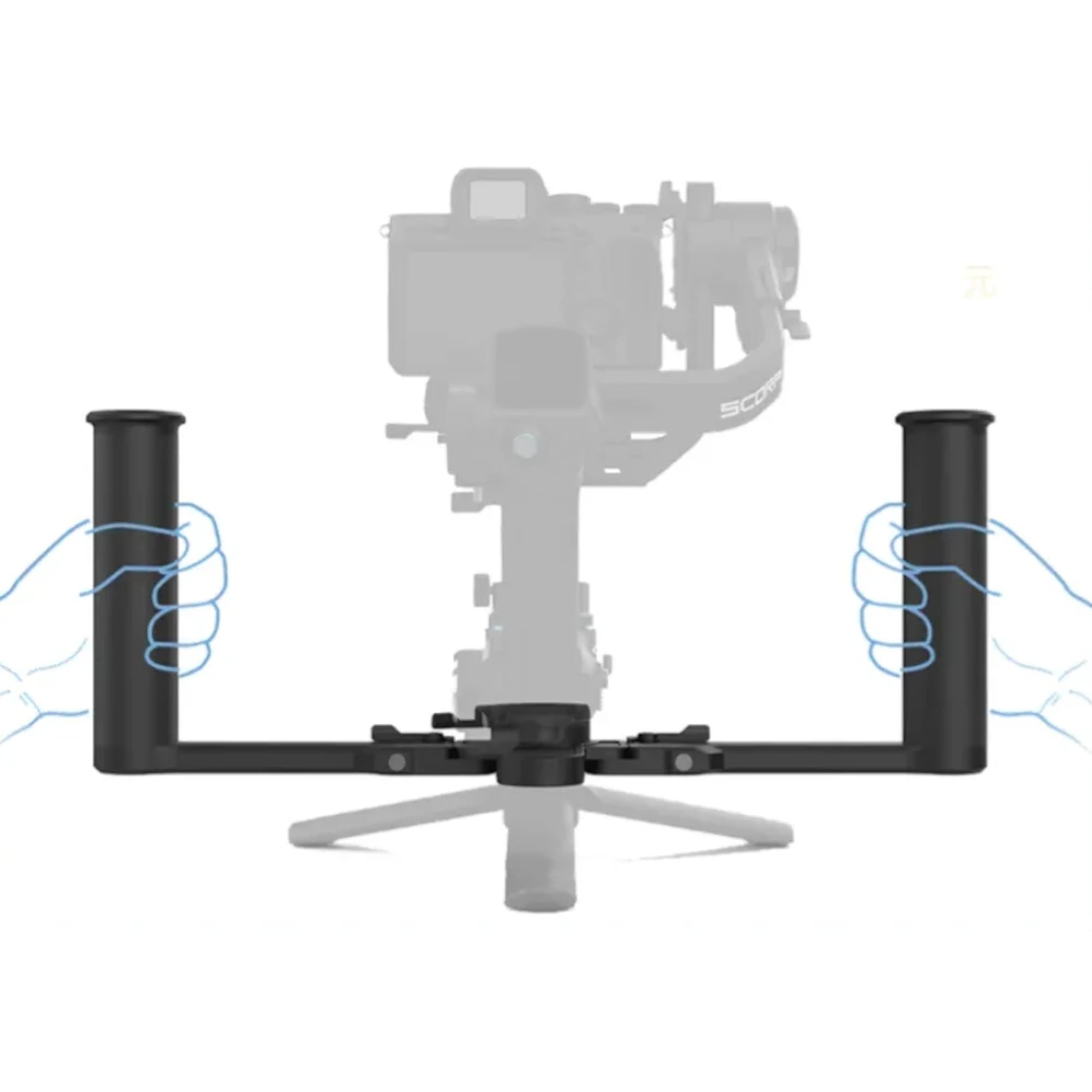 Empuñadura de Mano Feiyu Dual Para Gimbal Scorp Pro - 2