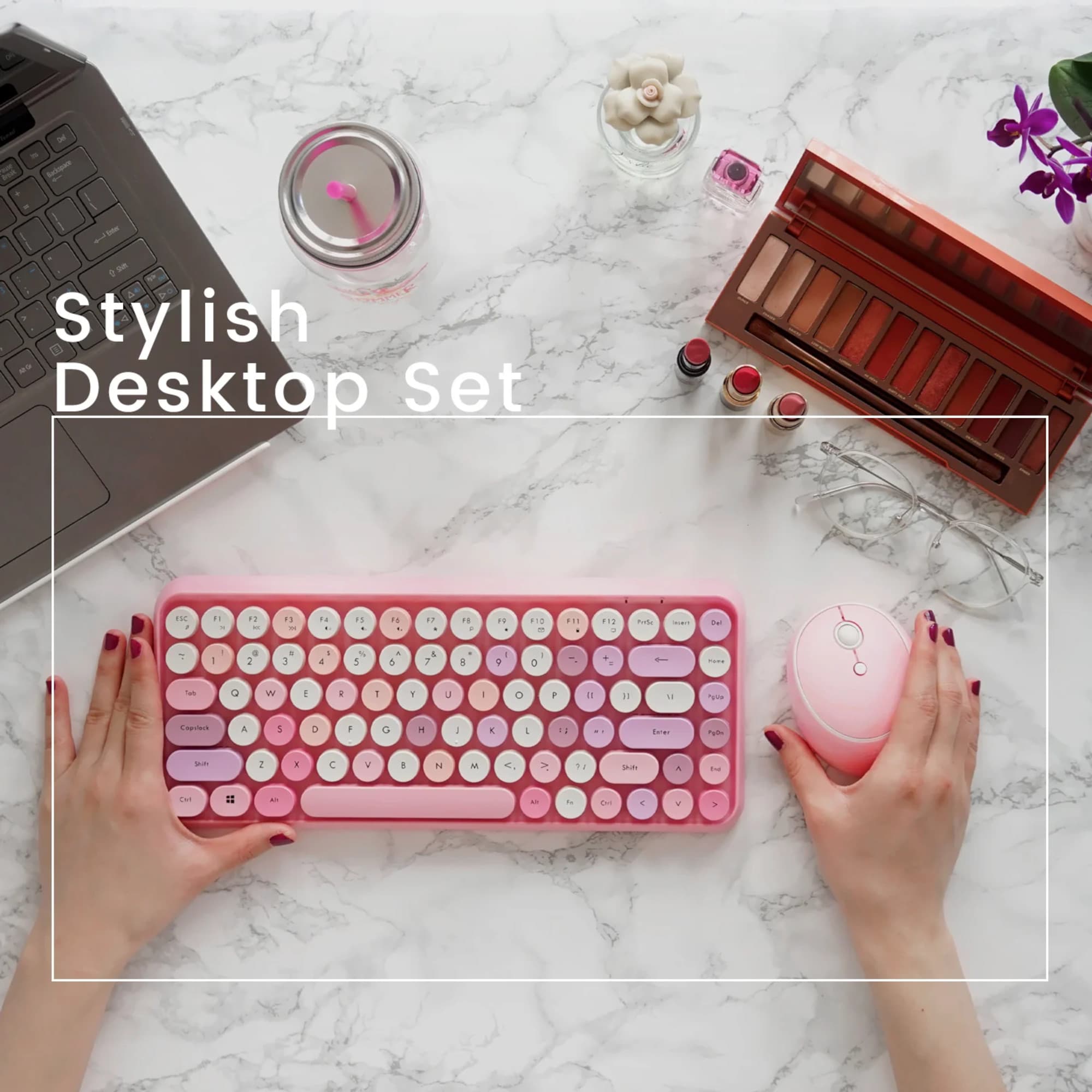 Combo Inalámbrico Mouse Y Teclado Español Perixx Periduo 713 - 2