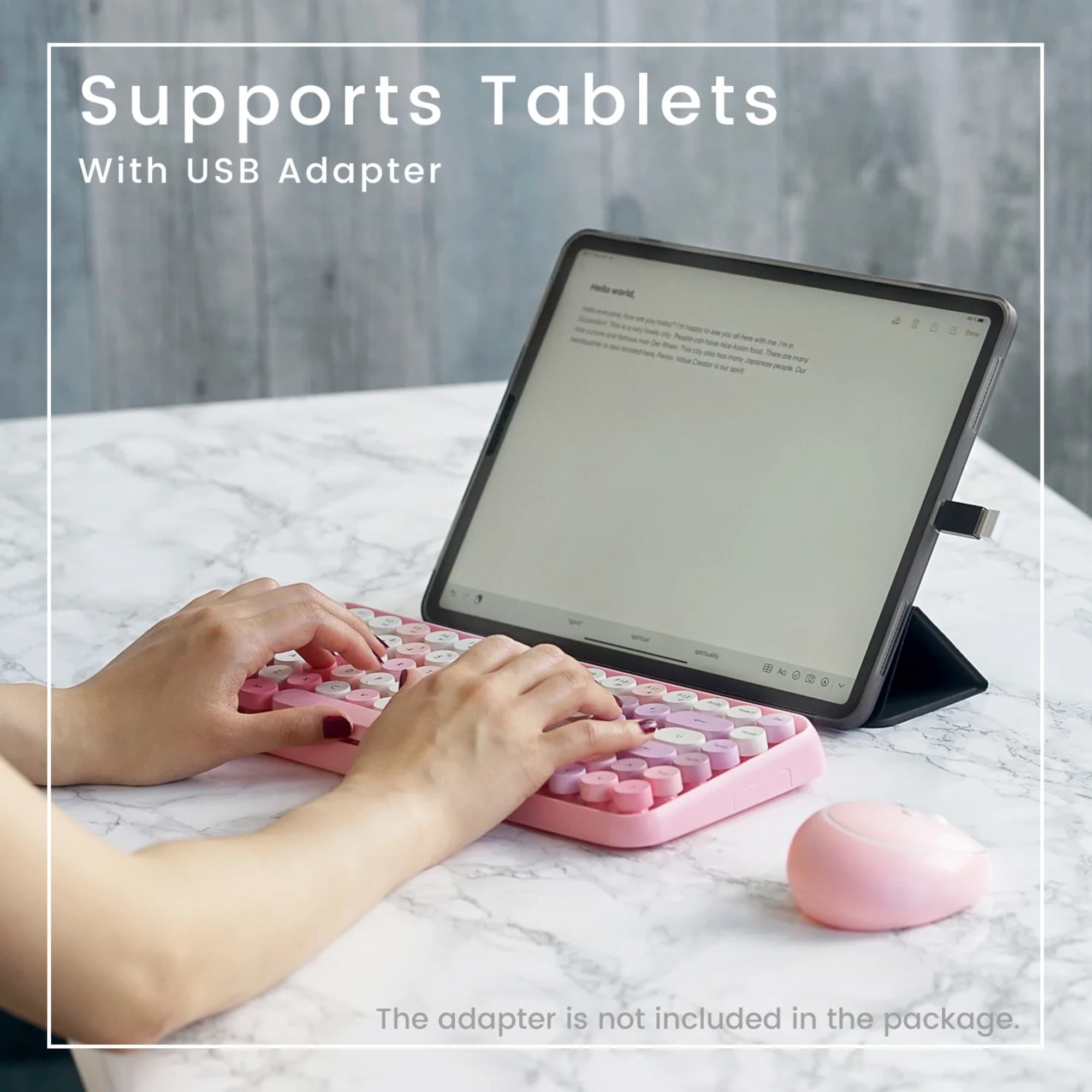 Combo Inalámbrico Mouse Y Teclado Español Perixx Periduo 713 - 3