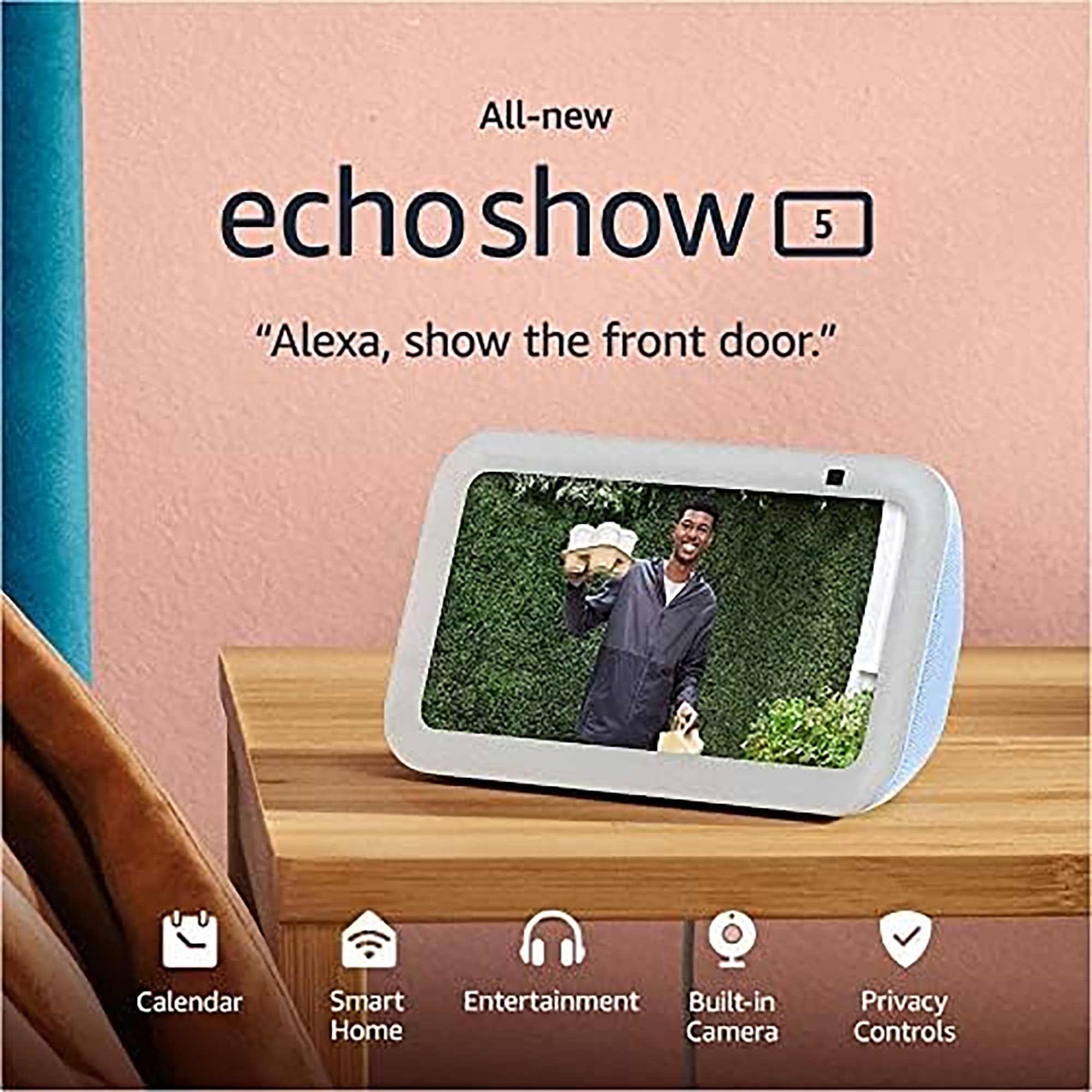 Asistente Inteligente Amazon Echo Show 5 5,5'' Alexa  - 2