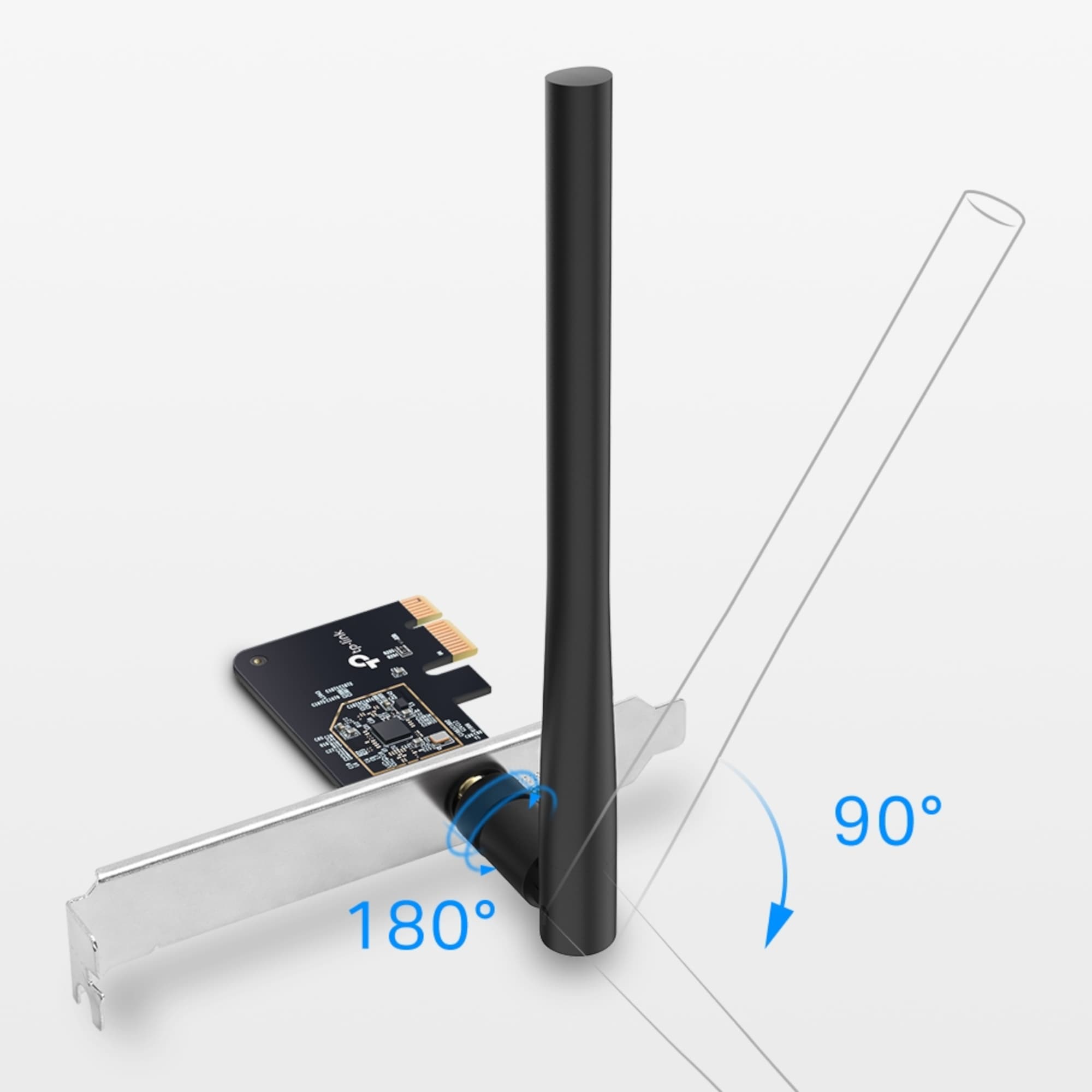 Tarjeta de Red Tp-Link Pcie Archer T2e Dual Band Ac600 - 2