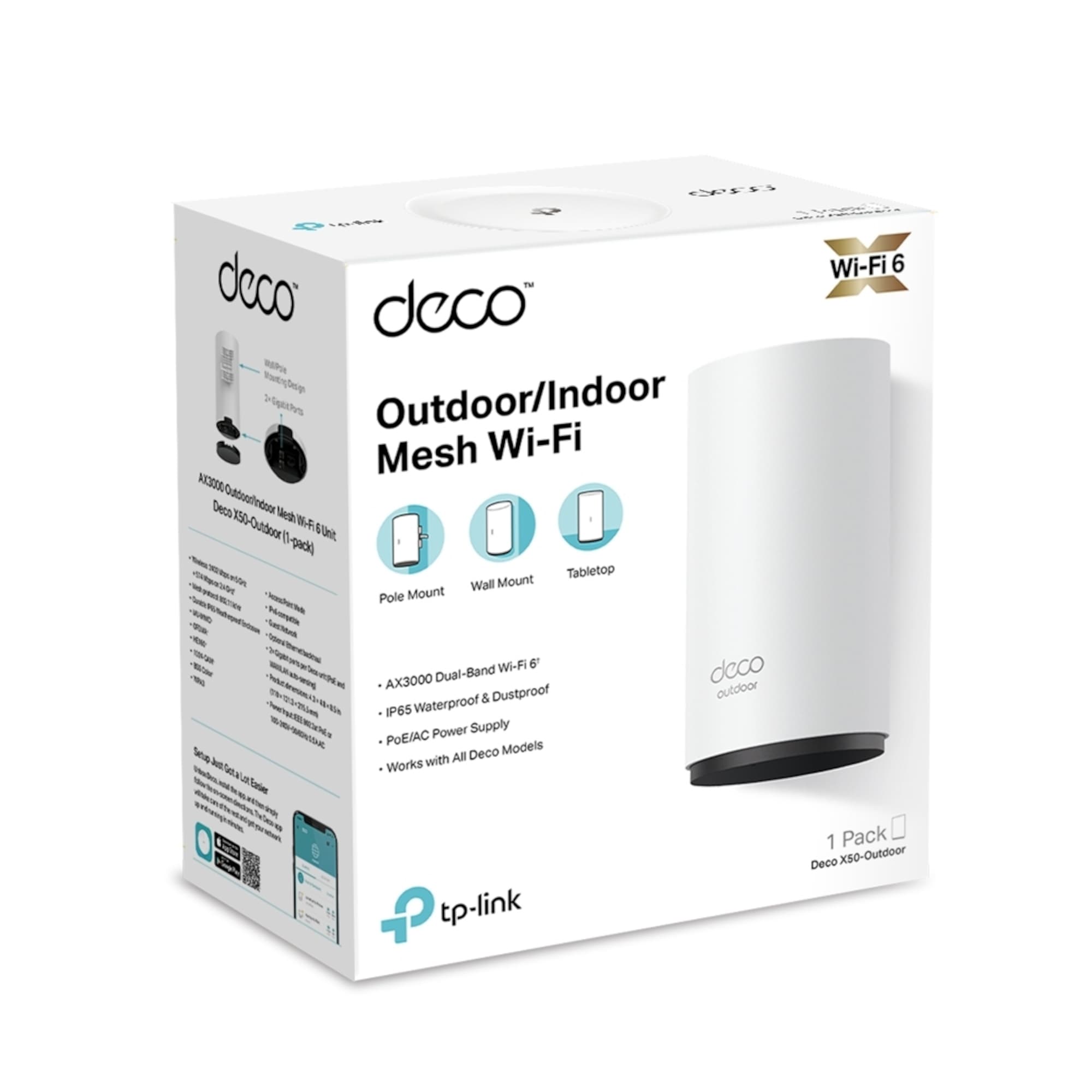 Router Mesh TP-Link Deco X50 Outdoor X1u
 - 4