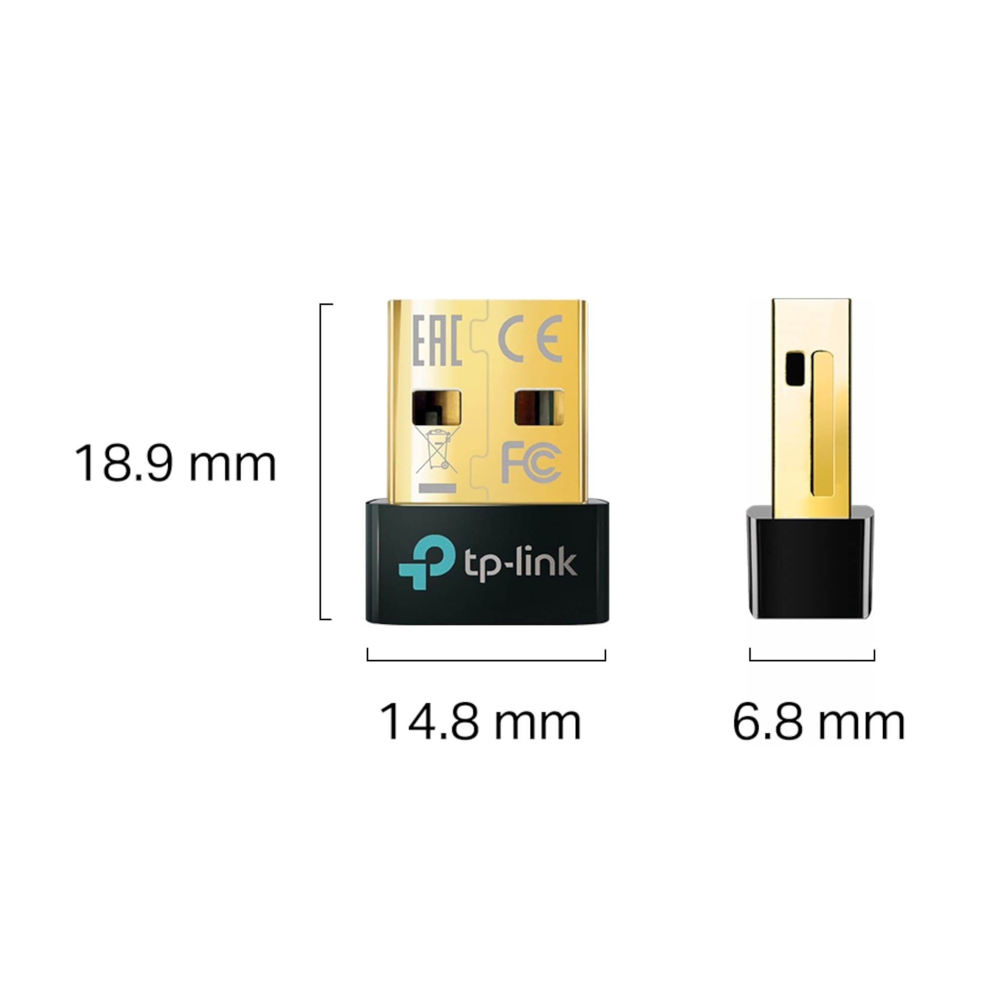Adaptador Bluetooth 5.0 Tp-Link Ub500 Nano Usb Windows - 3