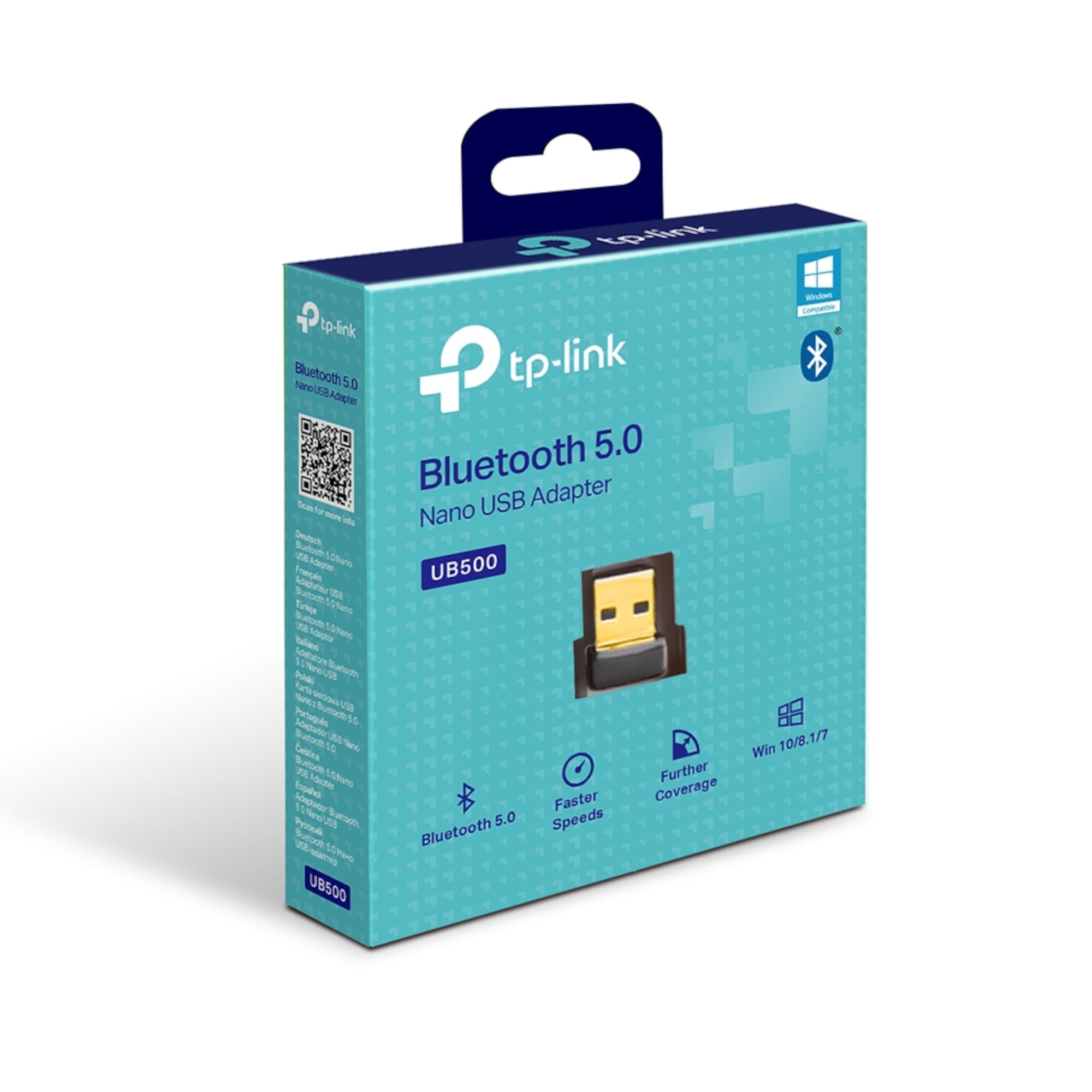 Adaptador Bluetooth 5.0 Tp-Link Ub500 Nano Usb Windows - 4