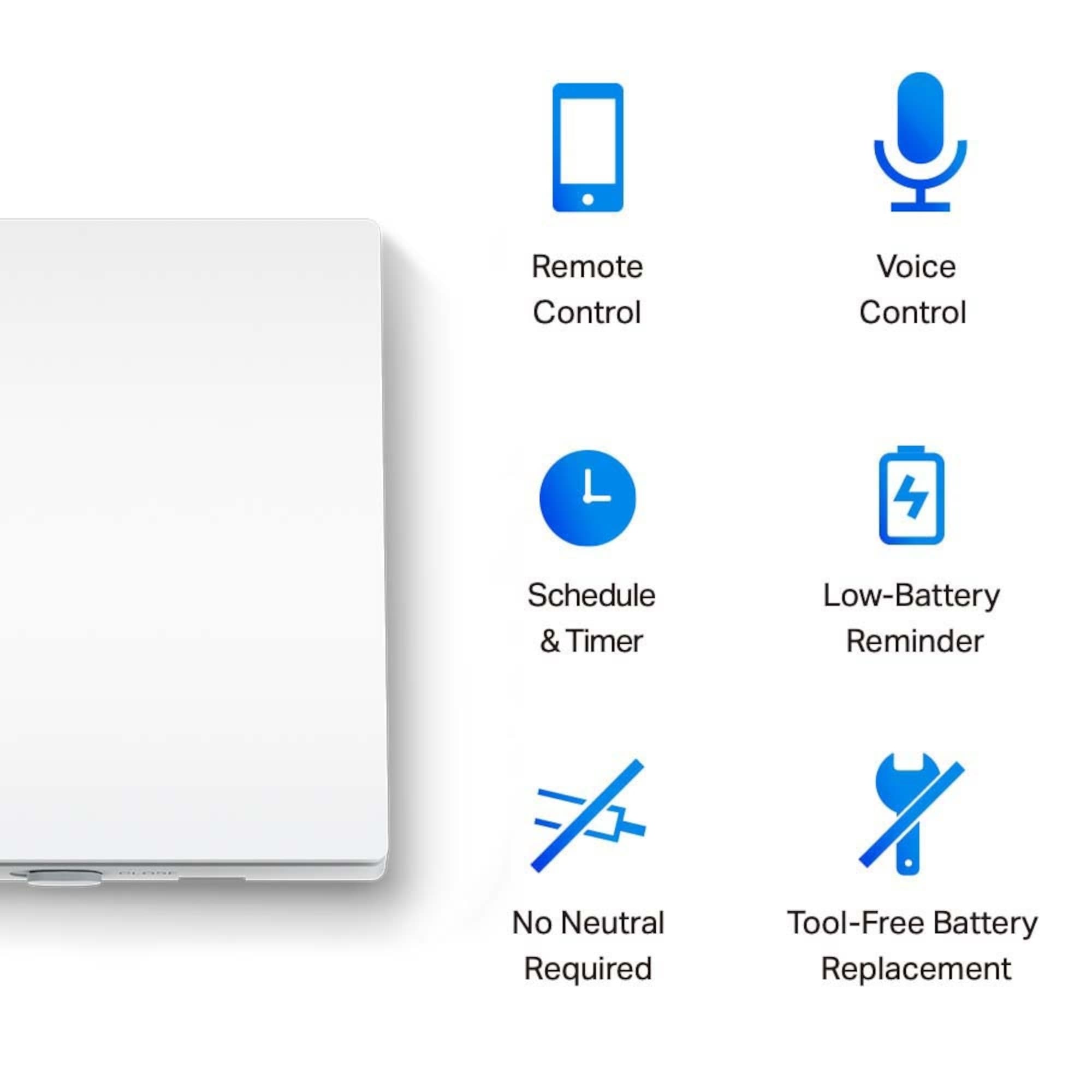 Interruptor de Luz Inteligente Tp-Link Tapo S210 - 2