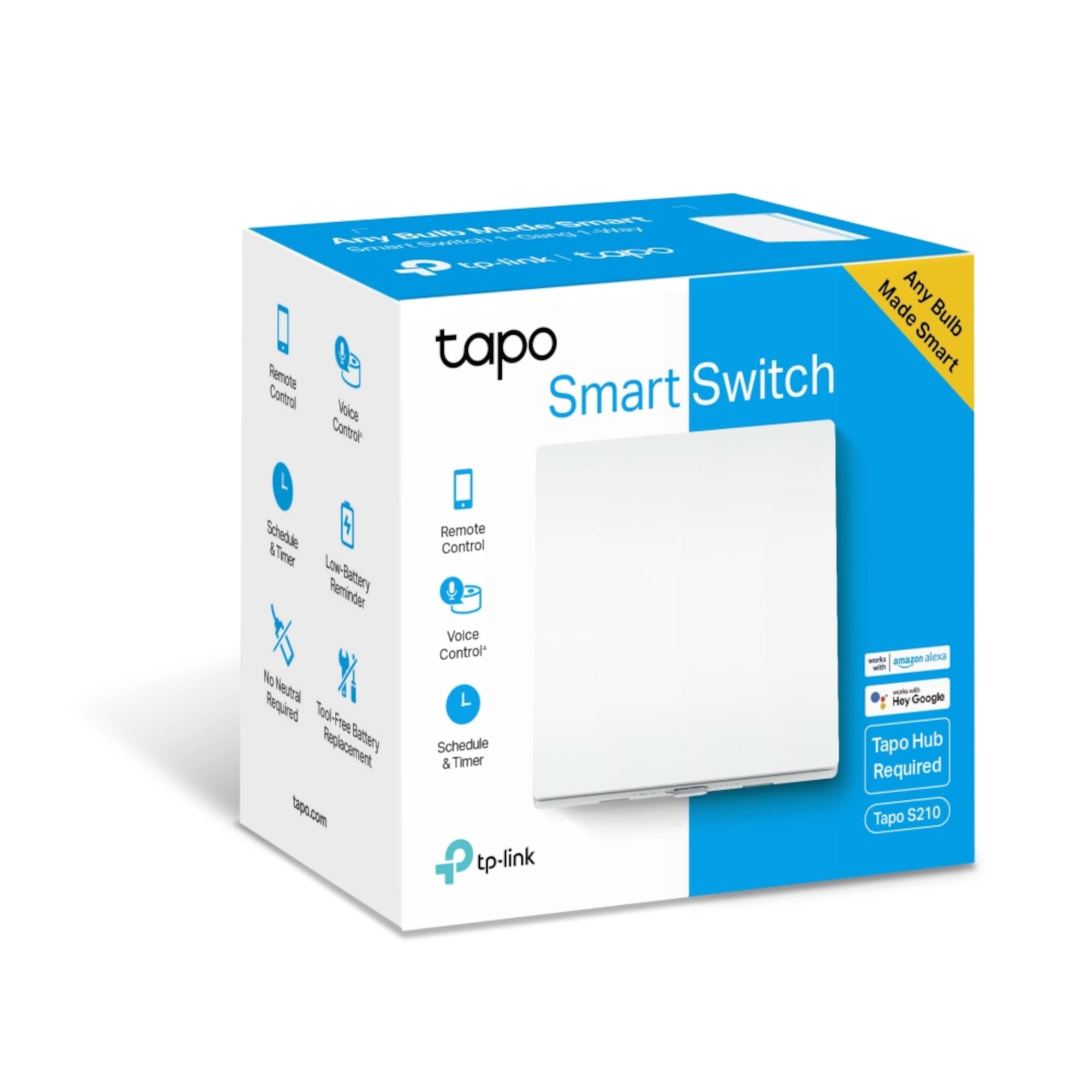 Interruptor de Luz Inteligente Tp-Link Tapo S210 - 5