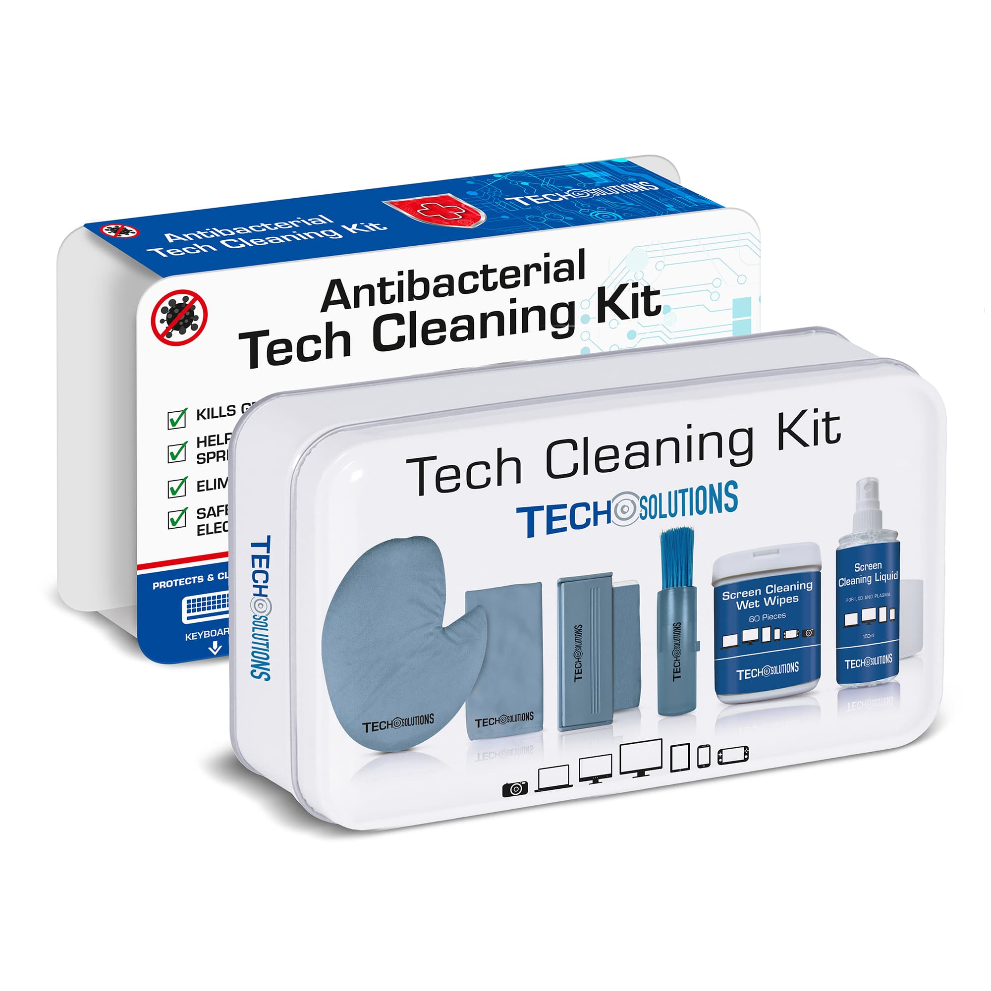 Kit De Limpieza Antibacterial Retro Musique Kx01 - 2
