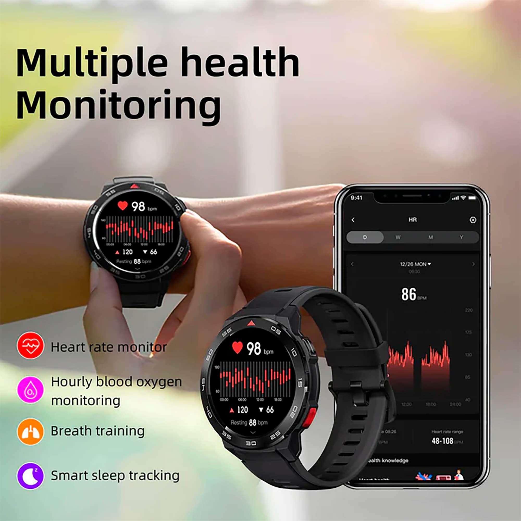 Reloj Inteligente Mibro Watch Gs Pro 46,5mm 5atm 1,43'' Bluetooth - 8