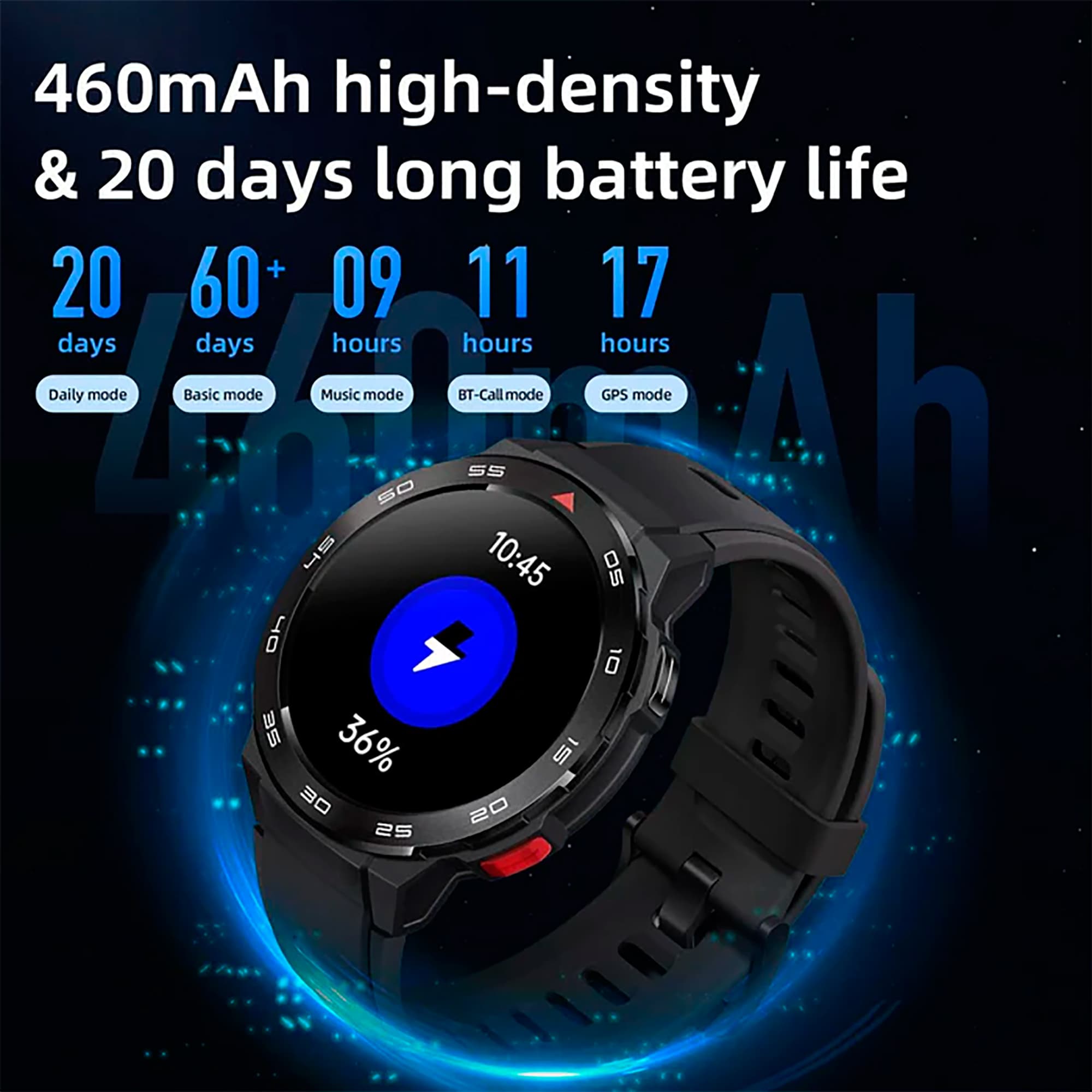 Reloj Inteligente Mibro Watch Gs Pro 46,5mm 5atm 1,43'' Bluetooth - 10