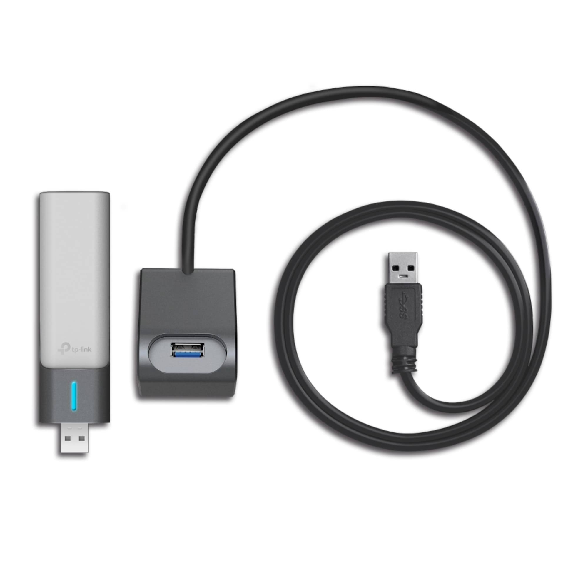 Adaptador de Red Tp-Link Usb Archer Tx50uh Dual Band Ax3000 - 3