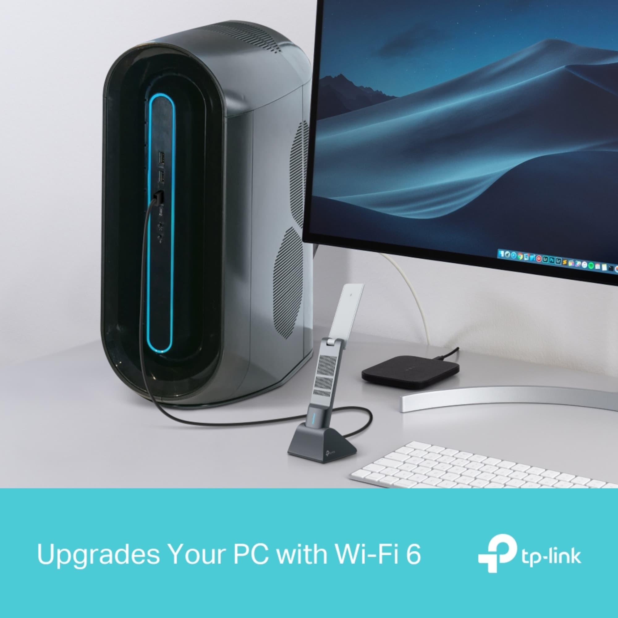 Adaptador de Red Tp-Link Usb Archer Tx50uh Dual Band Ax3000 - 8