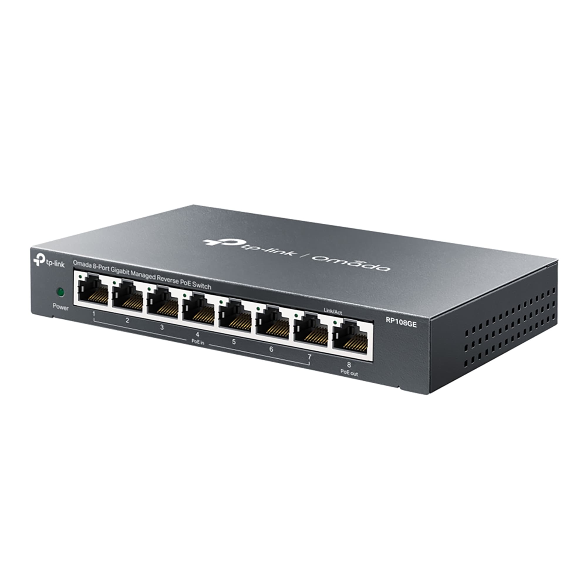 Switch De Escritorio Tp-Link Ts-RP108ge 8 Puertos Gigabit PoE - 2