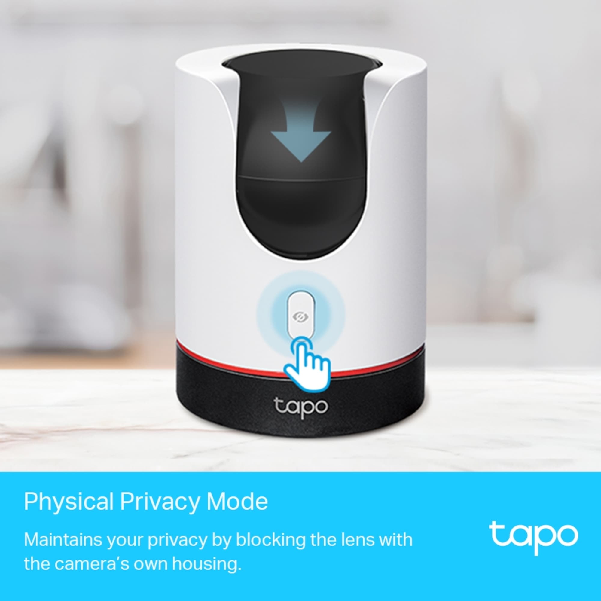 Cámara De Seguridad Tp-Link Tapo C225 Interior Visión Nocturna 2K 360°
 - 3
