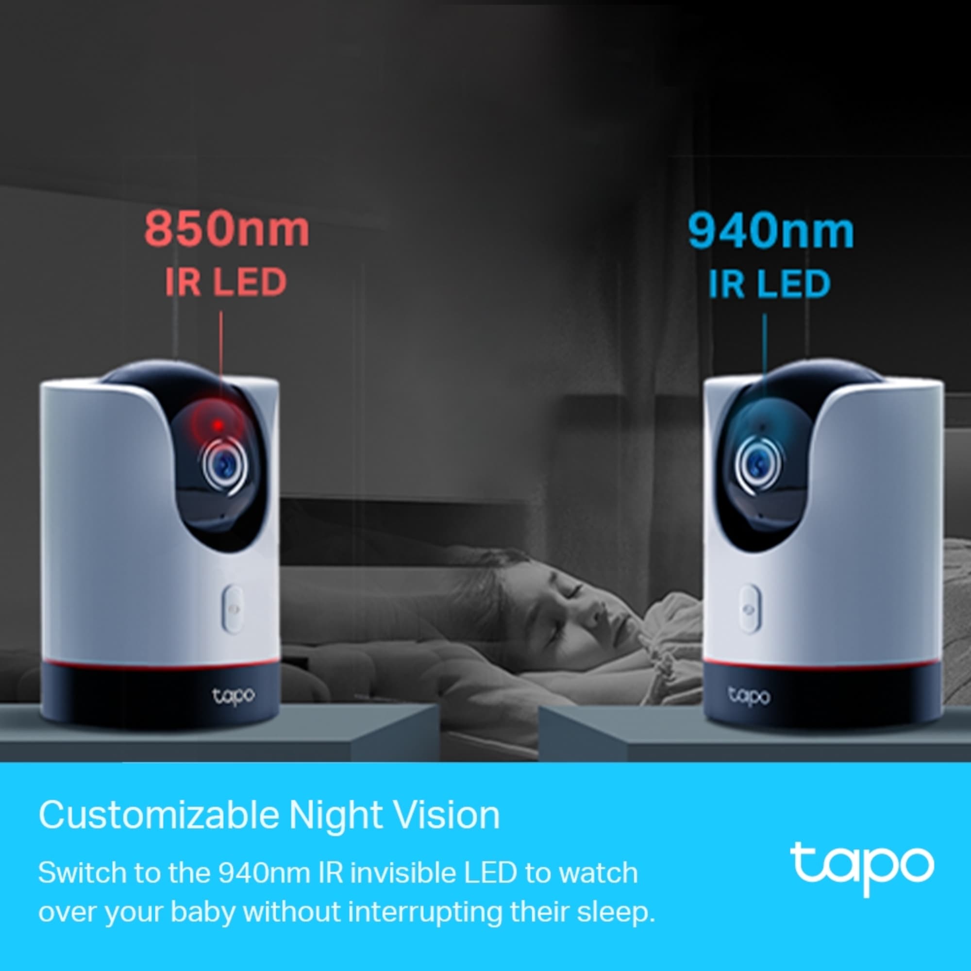 Cámara De Seguridad Tp-Link Tapo C225 Interior Visión Nocturna 2K 360°
 - 4