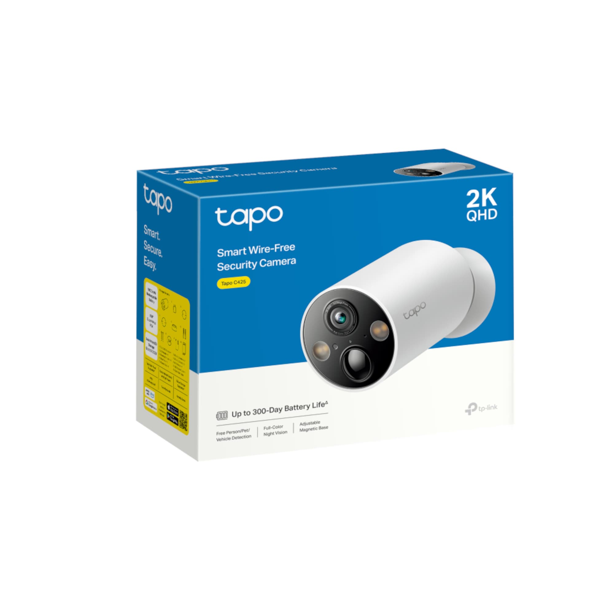 Cámara De Seguridad Tp-Link Tapo C425 Exterior Visión Nocturna 2K QHD - 11