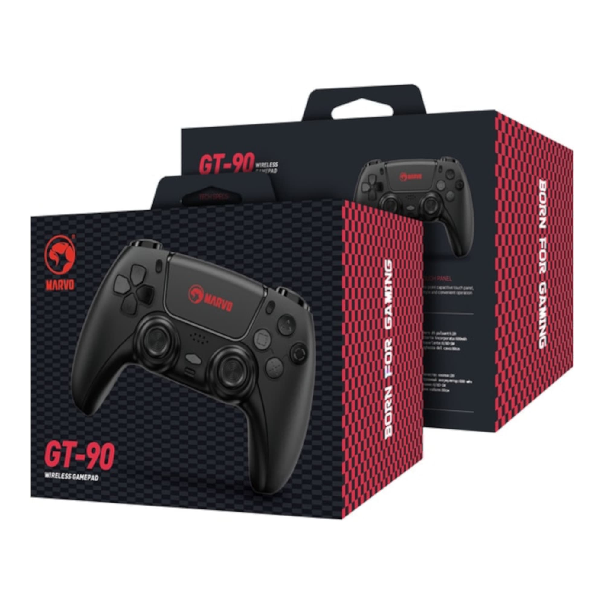 Gamepad Inalámbrico Marvo GT-90 Vibración - 4