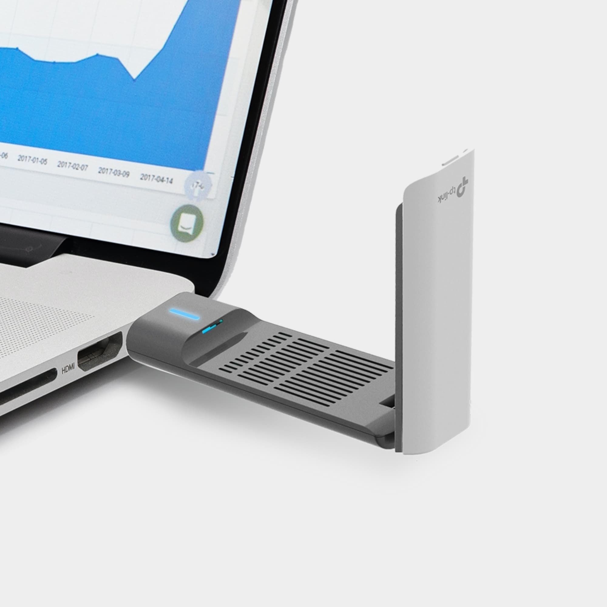 Adaptador de Red Tp-Link Usb Archer Tx20uh Dual Band Ax1800 - 3