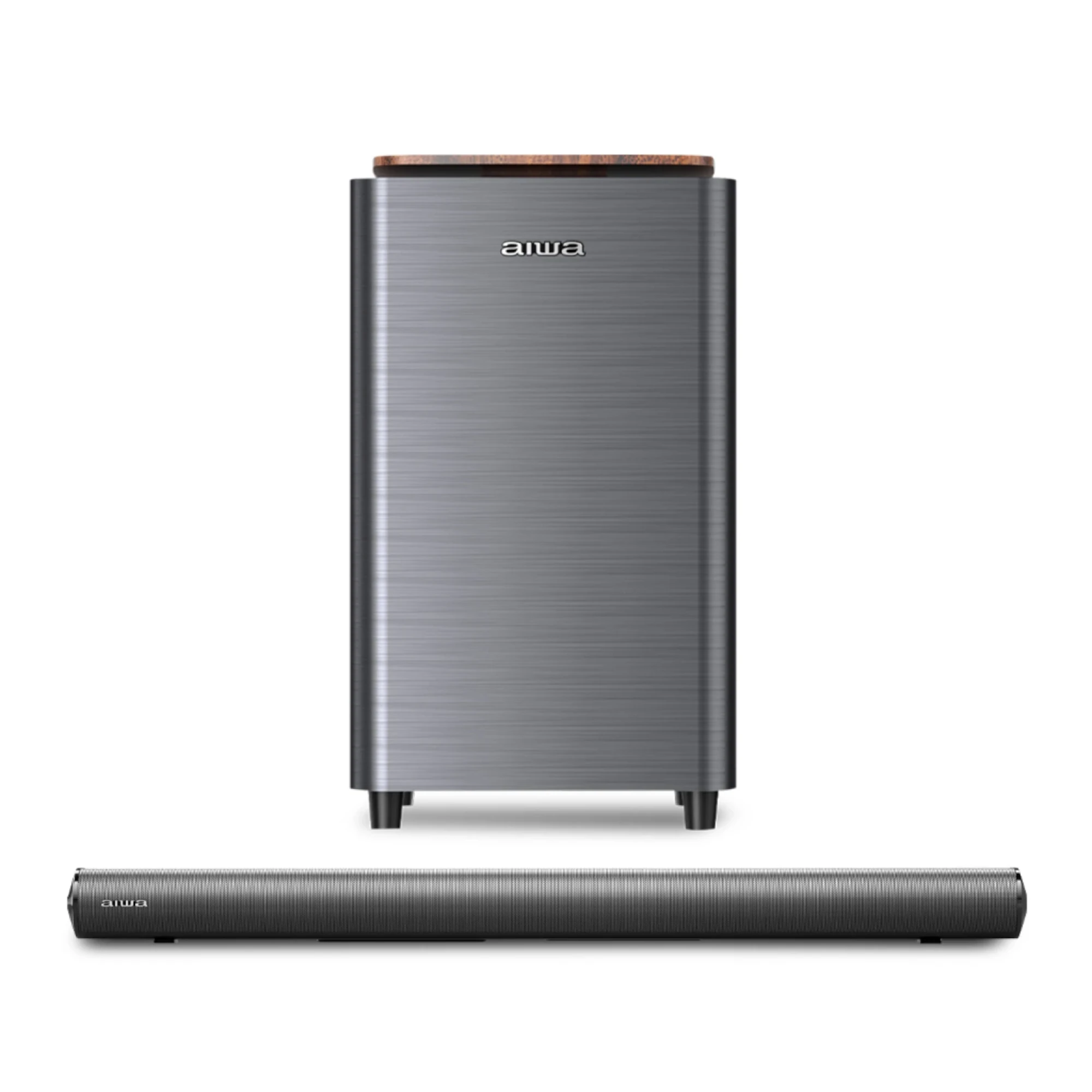 Barra De Sonido + Subwoofer Aiwa Awsbh23ww 160w - 2