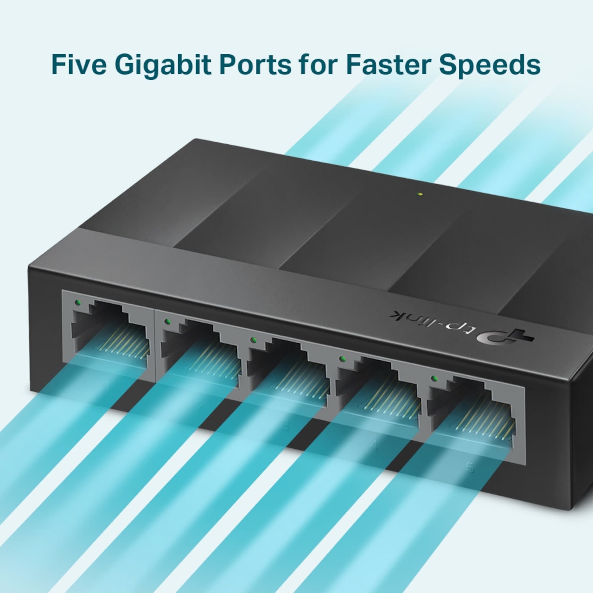 Switch De Escritorio Tp-Link Ls1005g 5 Puertos Gigabit - 3