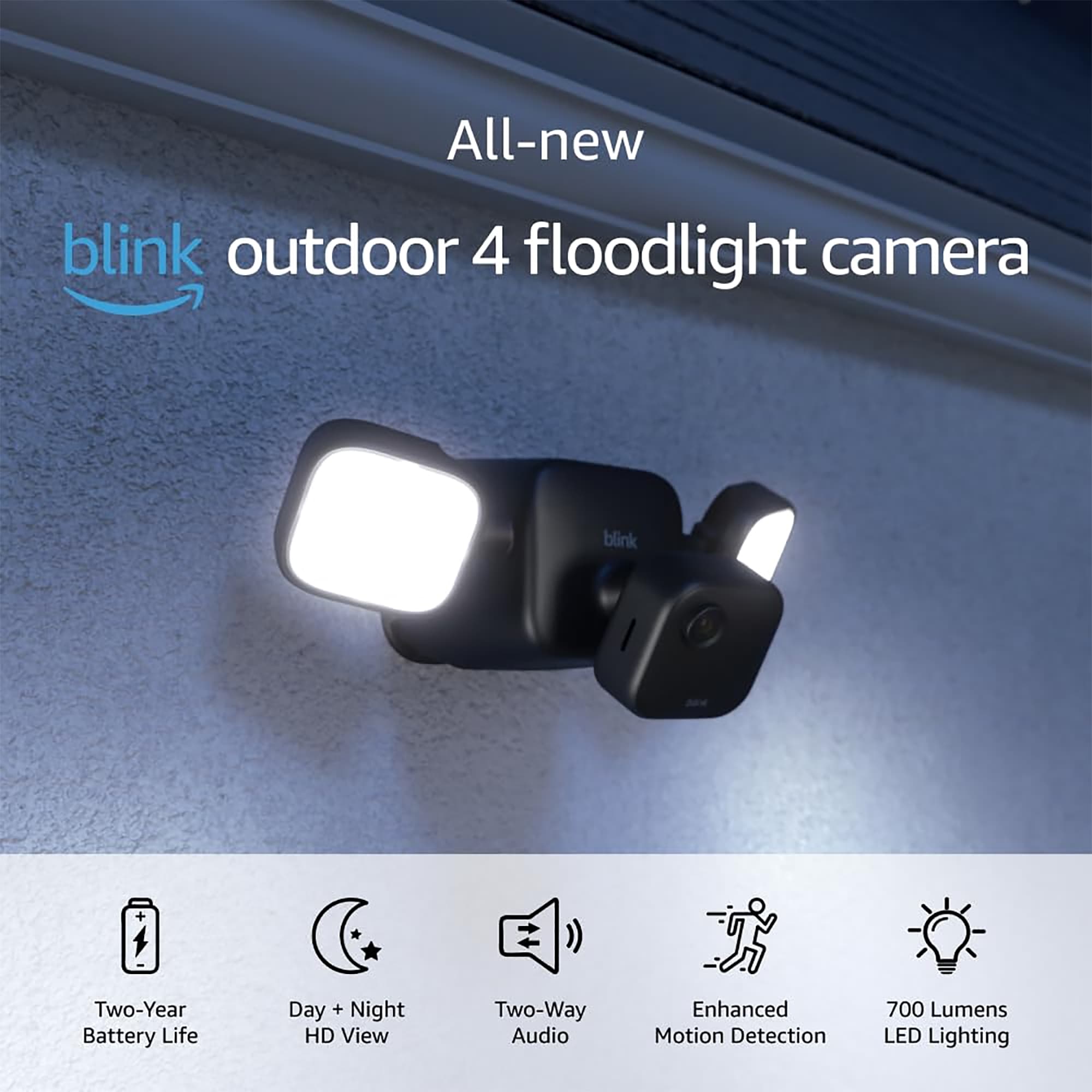 Cámara Ext + Reflector Blink Outdoor 4 Floodlight Camera - 3