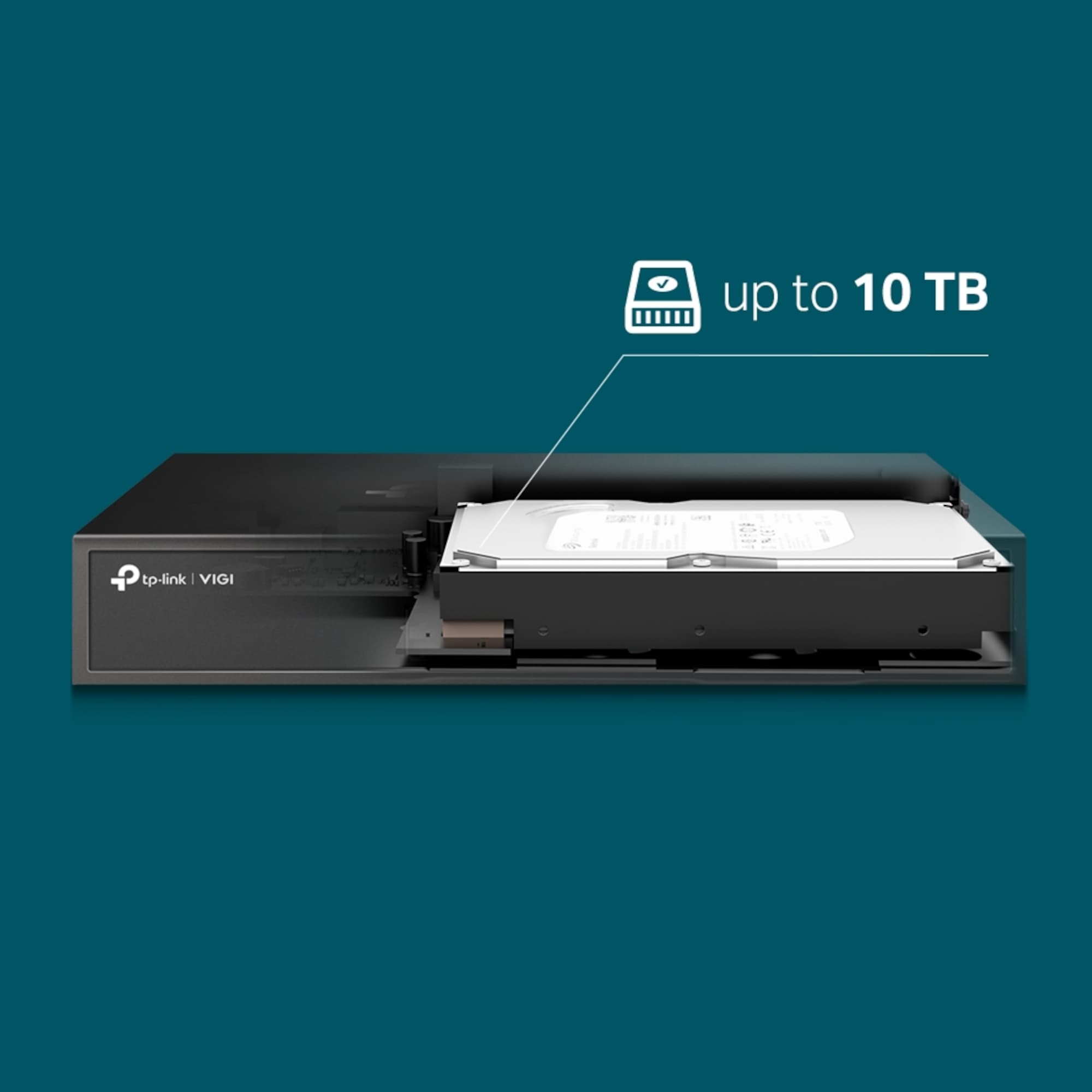 Nvr Tp-Link Vigi Nvr1008h 8 Canales  - 5