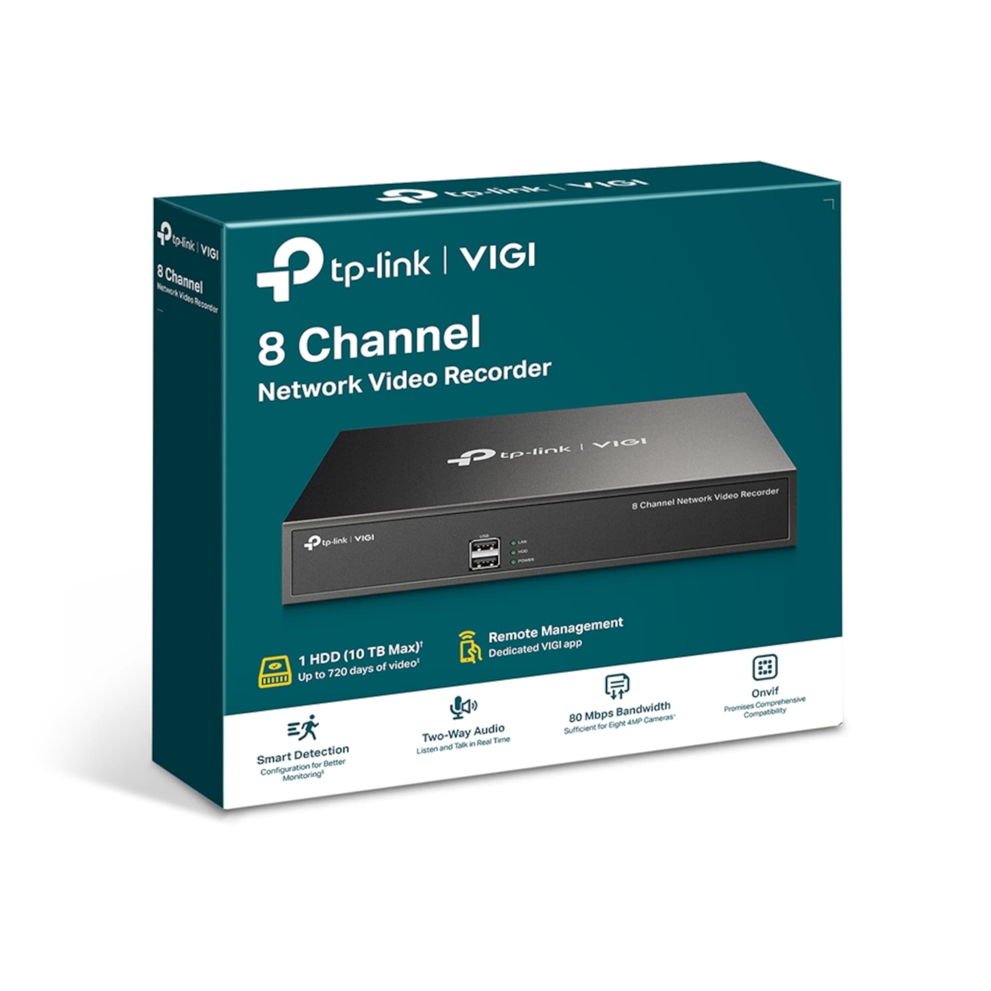 Nvr Tp-Link Vigi Nvr1008h 8 Canales  - 6
