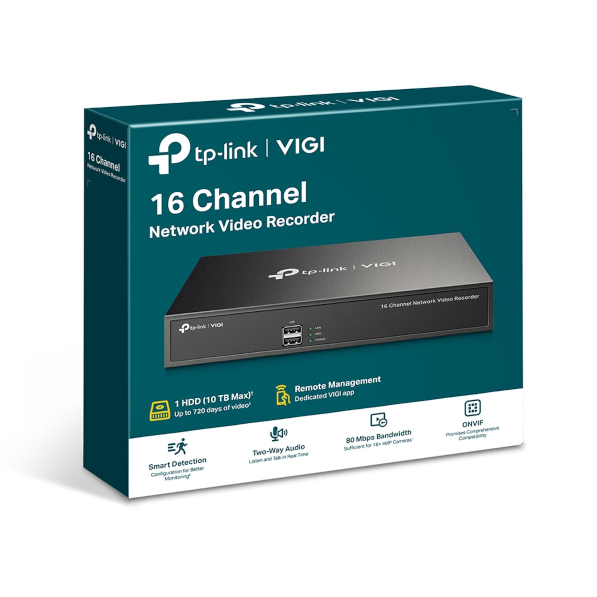 Nvr Tp-Link Vigi Nvr1008h 16 Canales  - 6