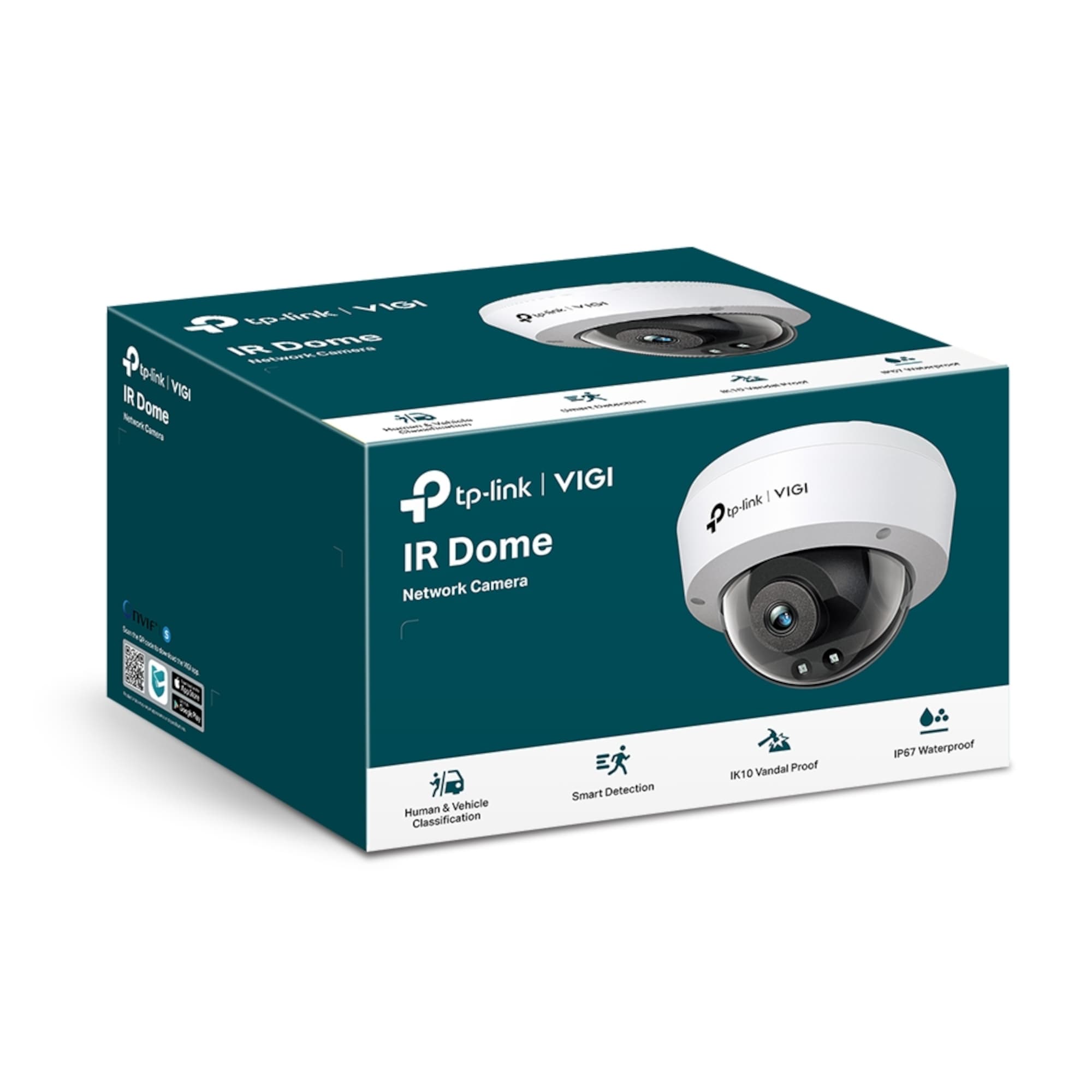 Cámara Seguridad Ext Tp-Link Vigi C230I Color Ip67 Día Noche 2K 3mp - 7