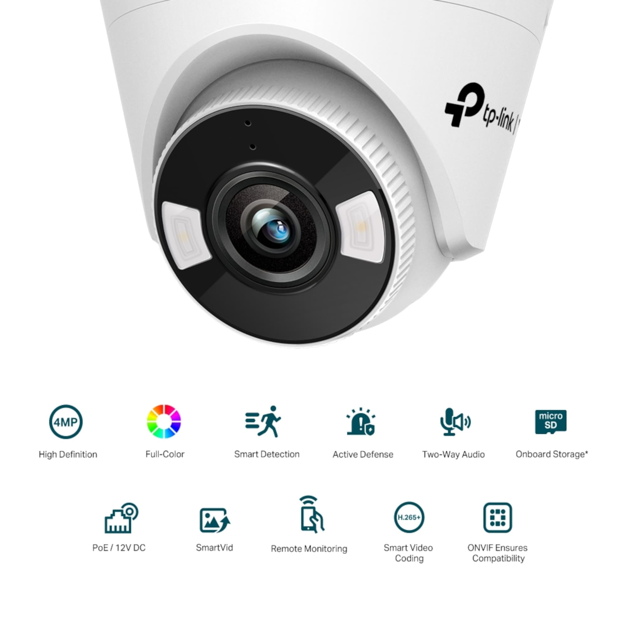 Cámara Seguridad Int Tp-Link Vigi C440 Día Noche 2K 4mp - 2