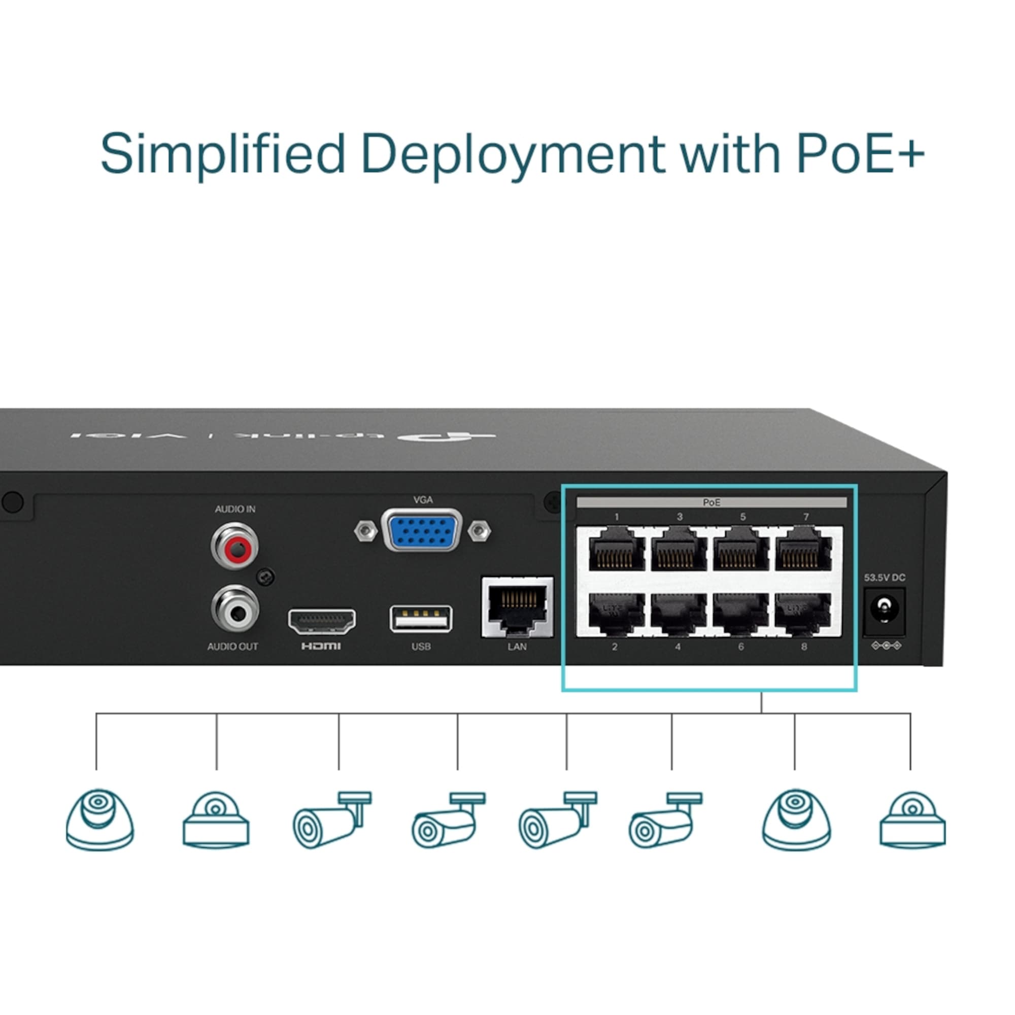 Nvr Tp-Link Vigi Nvr1008h 8 Canales  - 6
