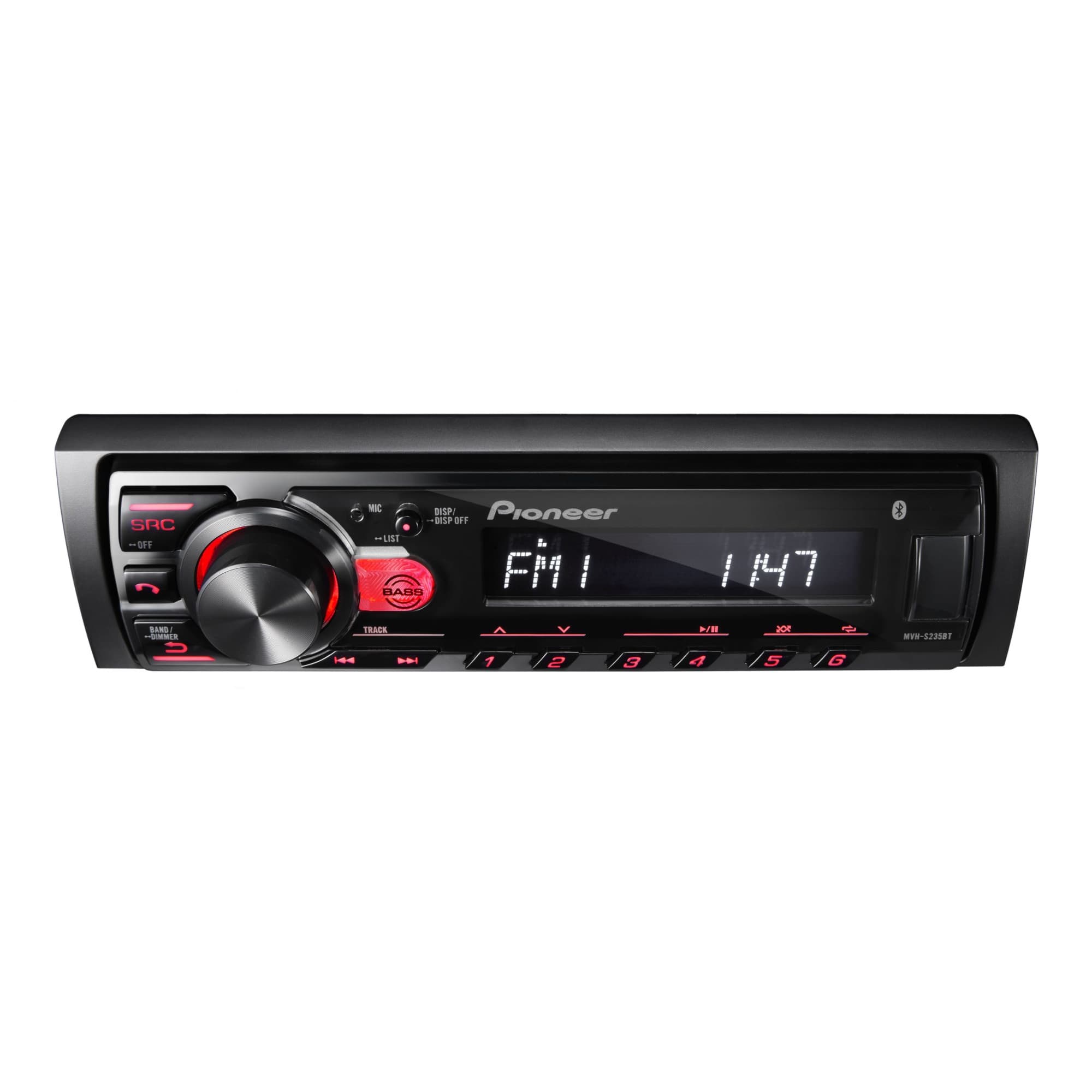 Radio Para Auto Pioneer Mvh-s235bt 200w Bt - 3