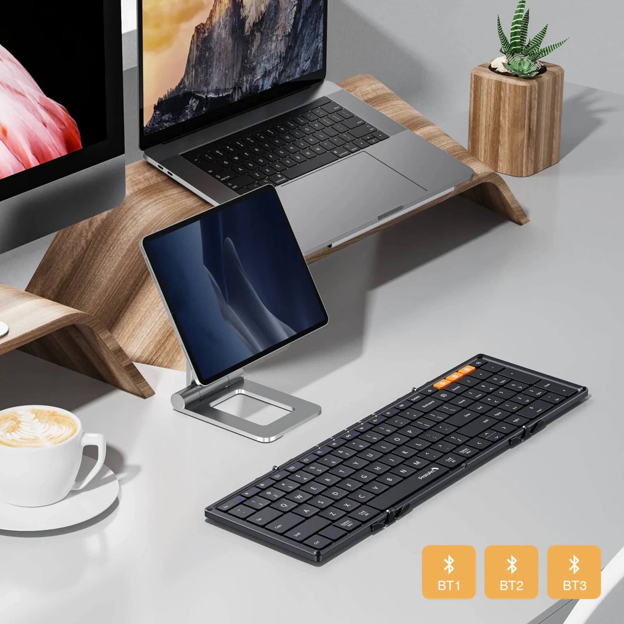 Teclado Plegable Bluetooth ProtoArc Xk01 - 4