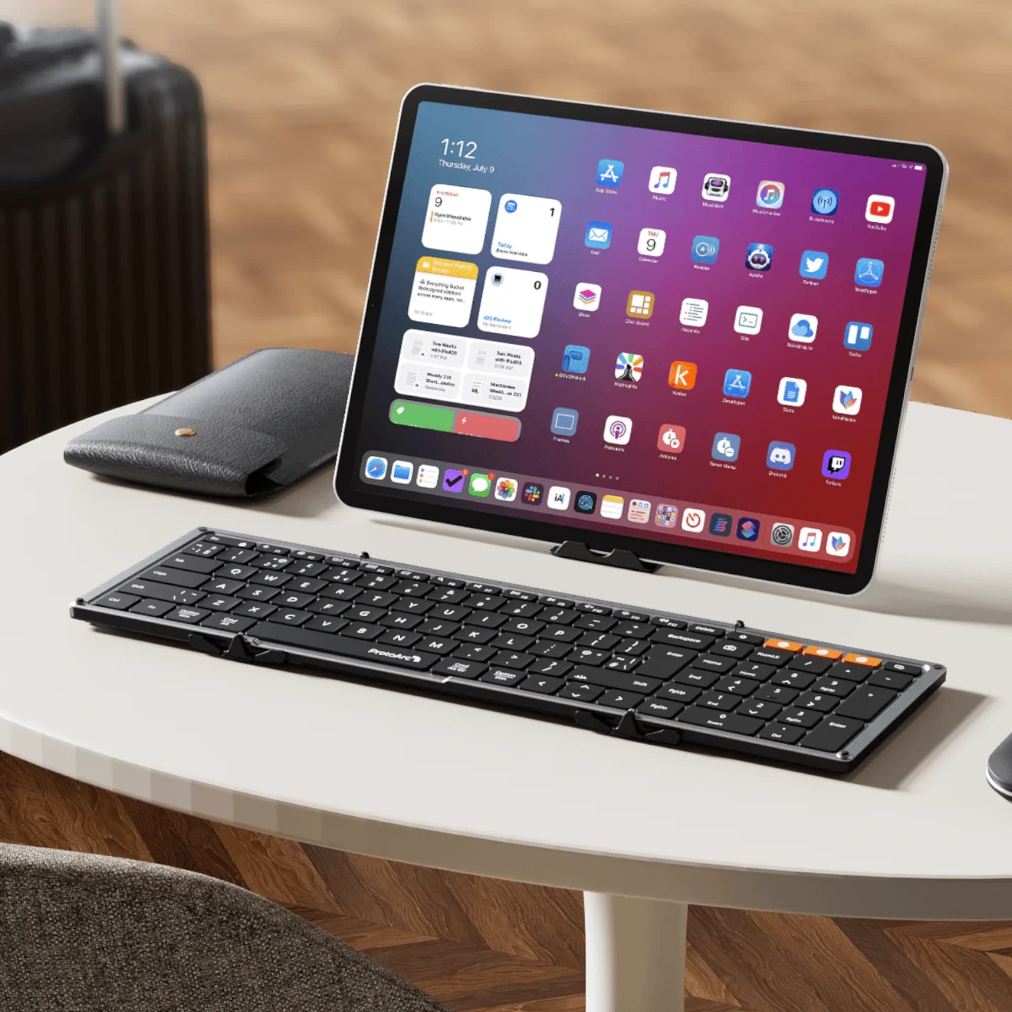 Teclado Retroiluminado Plegable Bluetooth ProtoArc Xk01-plus - 3