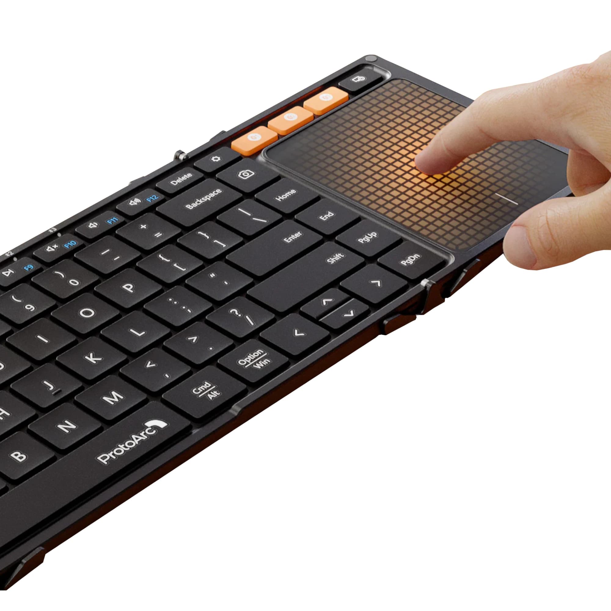 Teclado Con Touchpad Plegable Bluetooth ProtoArc Xk01-tp - 2