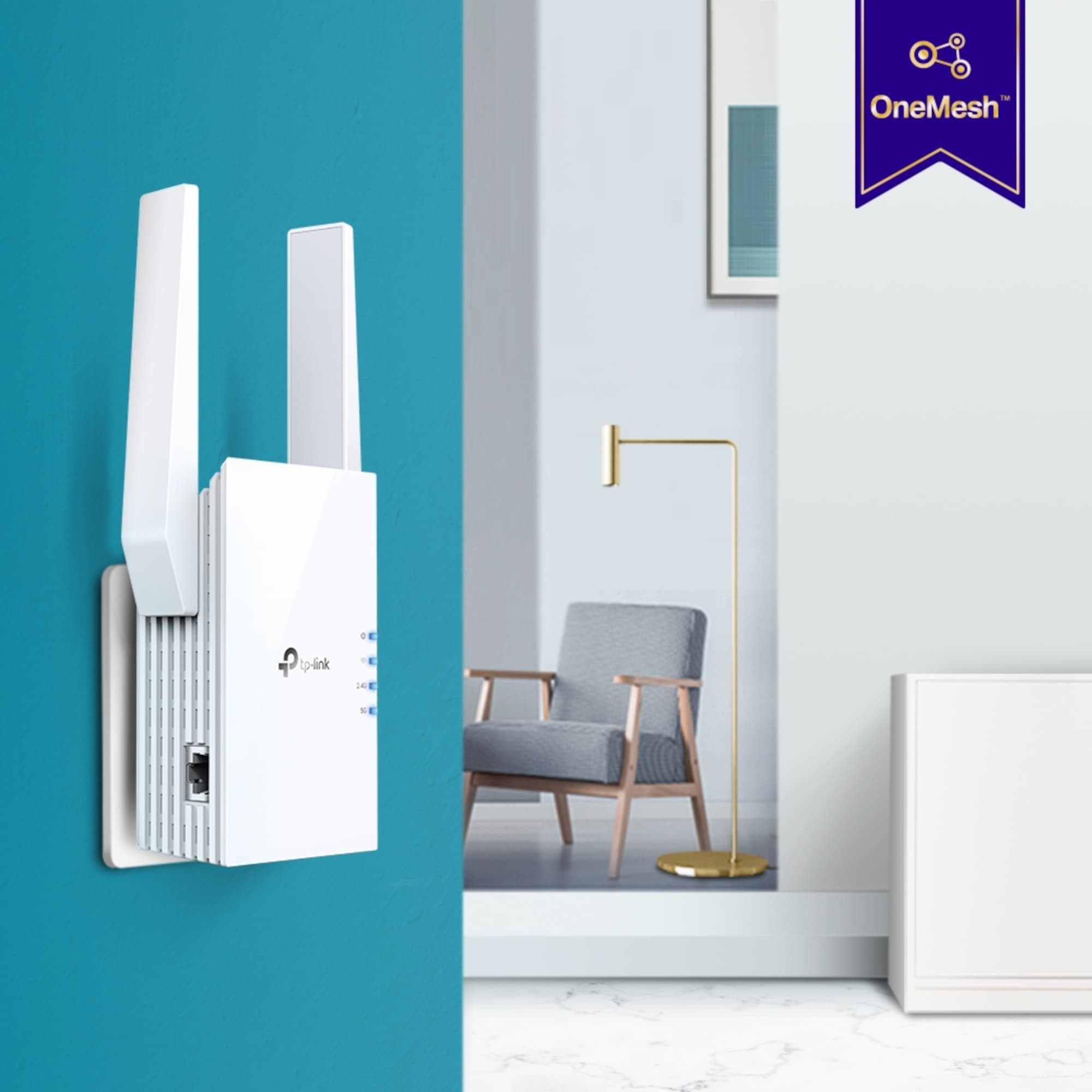Repetidor De Wi-Fi Tp-Link Re605x Ax1800 2 Antenas - 7