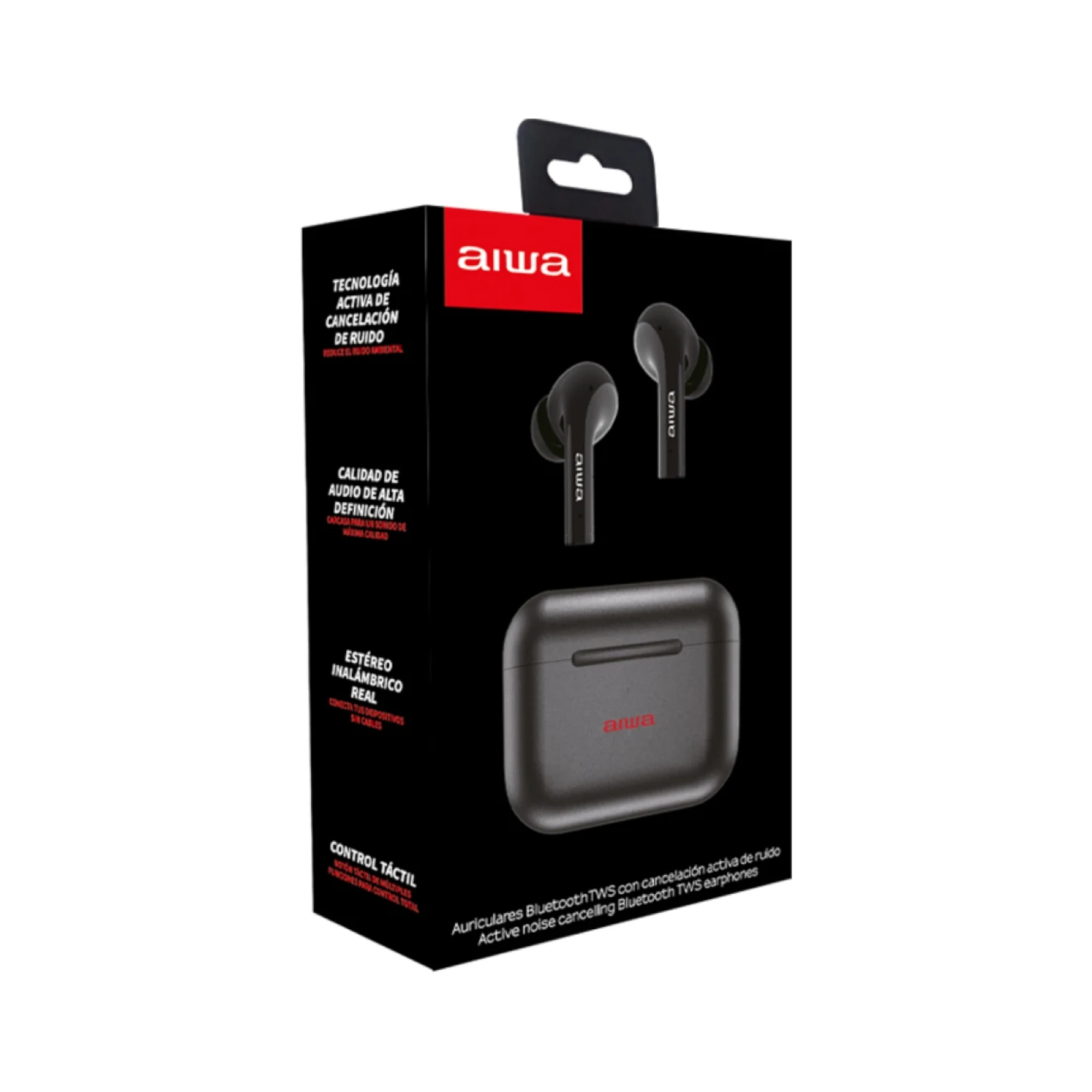 Auriculares Inalámbricos Bt Aiwa Aw30anc Ipx4 Tws Llamadas - 3