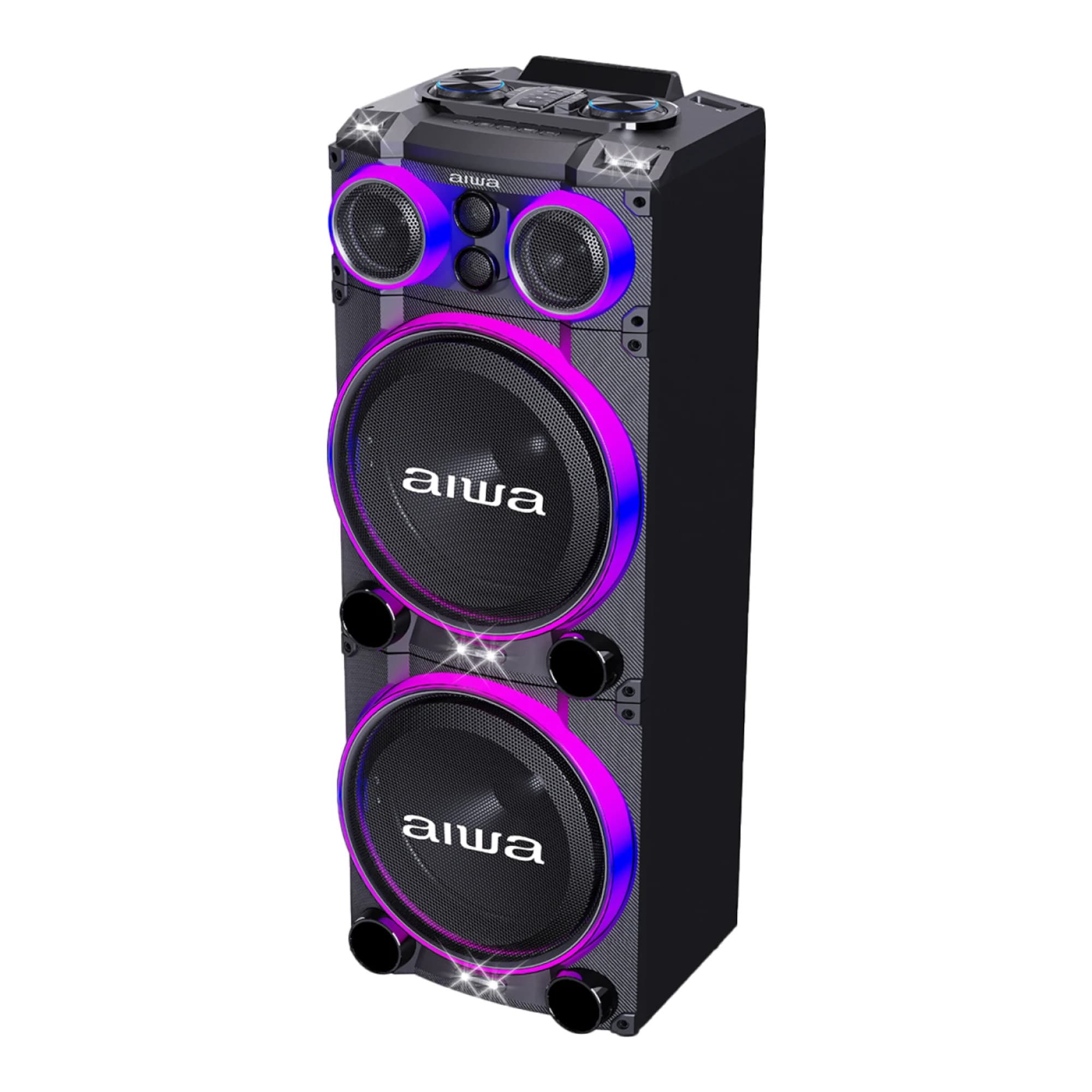 Parlante Bt Aiwa Awpoc15 Estéreo 2.0 4000w Pmpo Led - 2