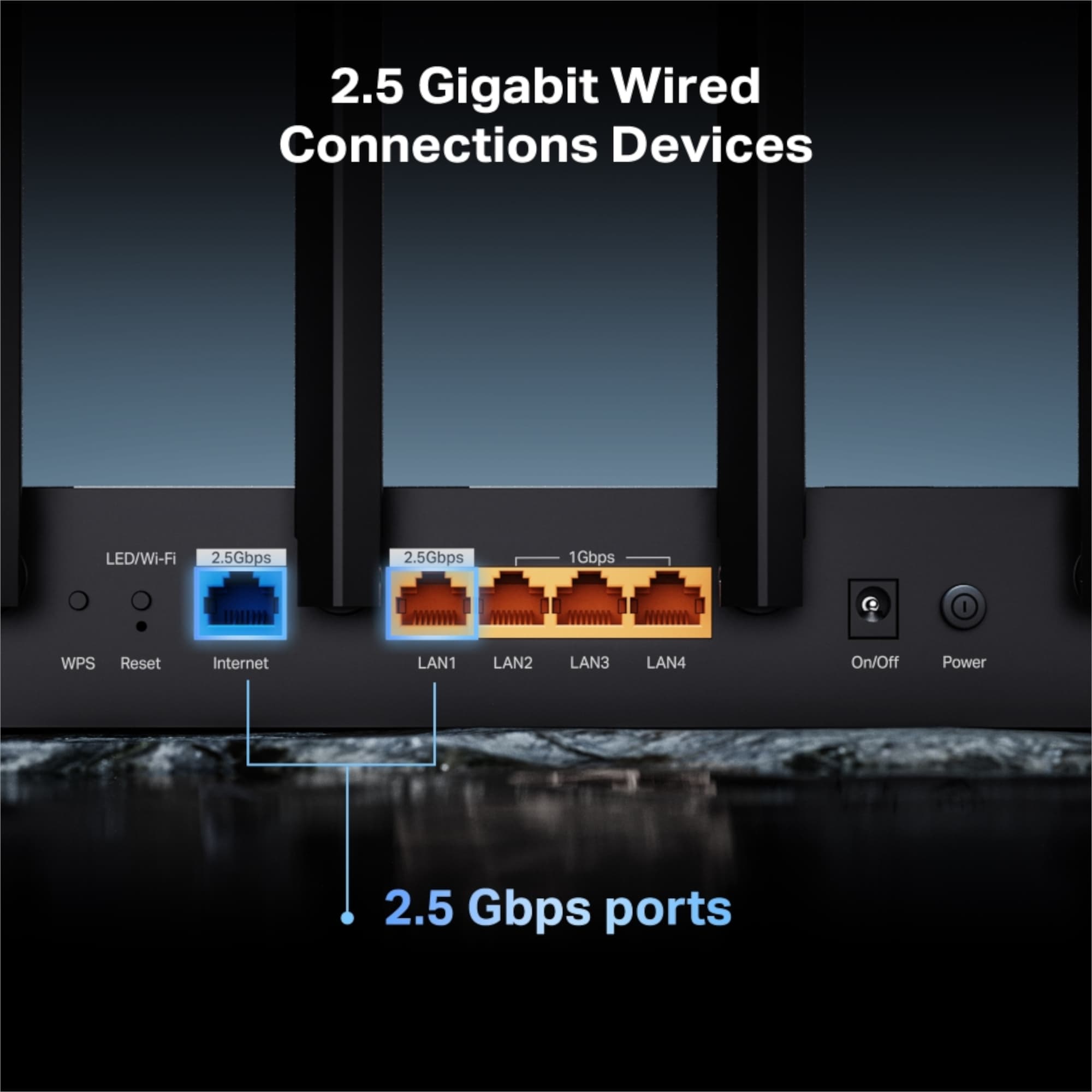 Router Inalámbrico Tp-Link Archer Be400 Doble Banda Wi-Fi 7 Be6500 - 5