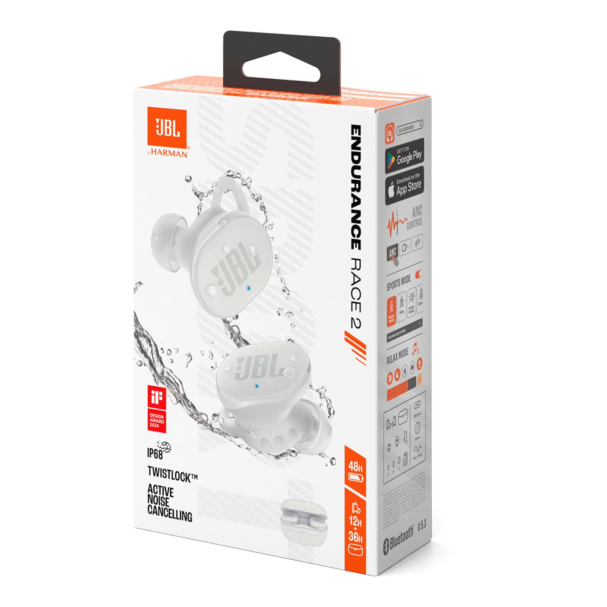 Auriculares Inalámbricos BT Jbl Endurance Race 2 IP68 IPX2 Llamadas - 11