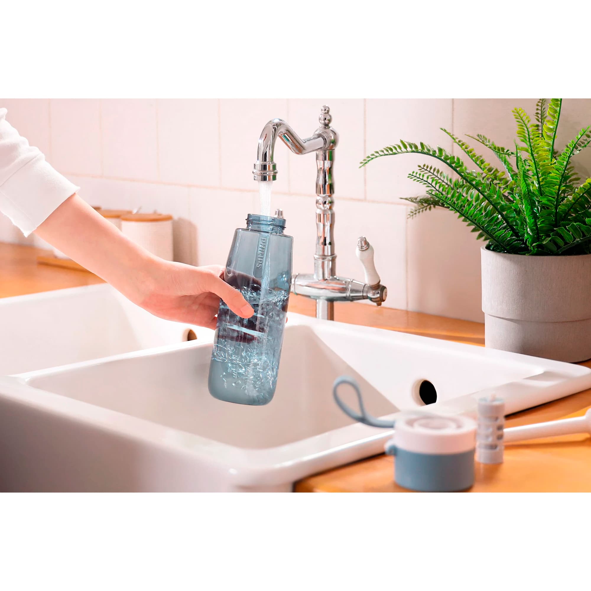 Botella Filtrante Philips Gozero Awp2731blo 660ml - 2