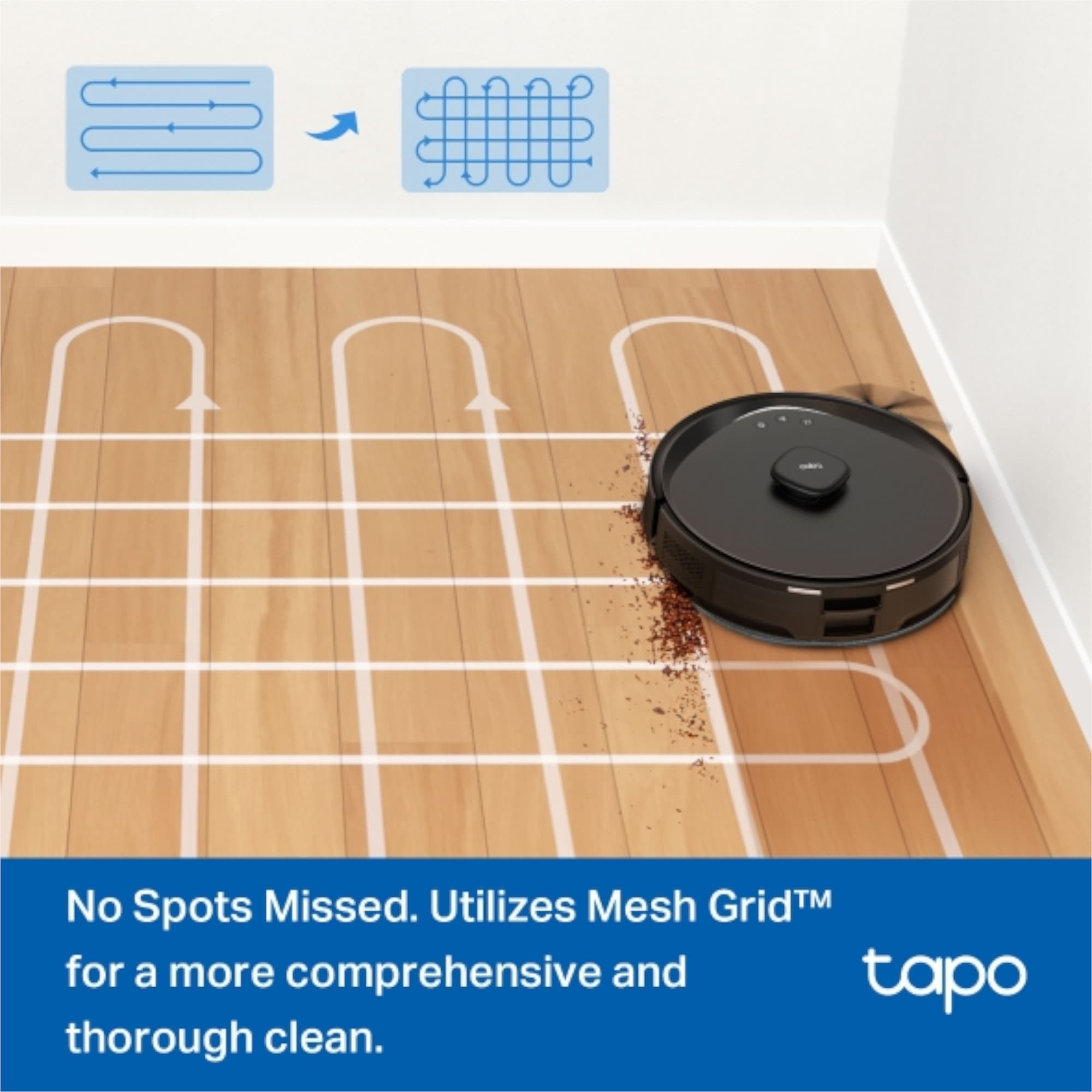 Aspiradora Robot Tp-Link Tapo Rv30 Max Plus Con Base Autovaciado 5300Pa - 5