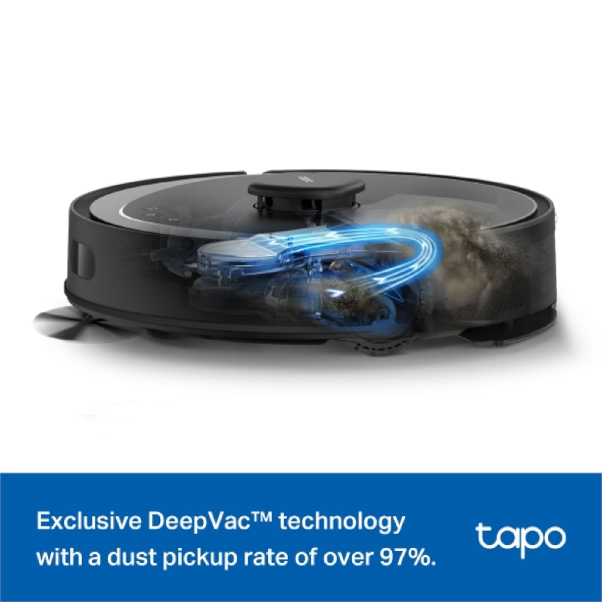 Aspiradora Robot Tp-Link Tapo Rv30 Max Plus Con Base Autovaciado 5300Pa - 6